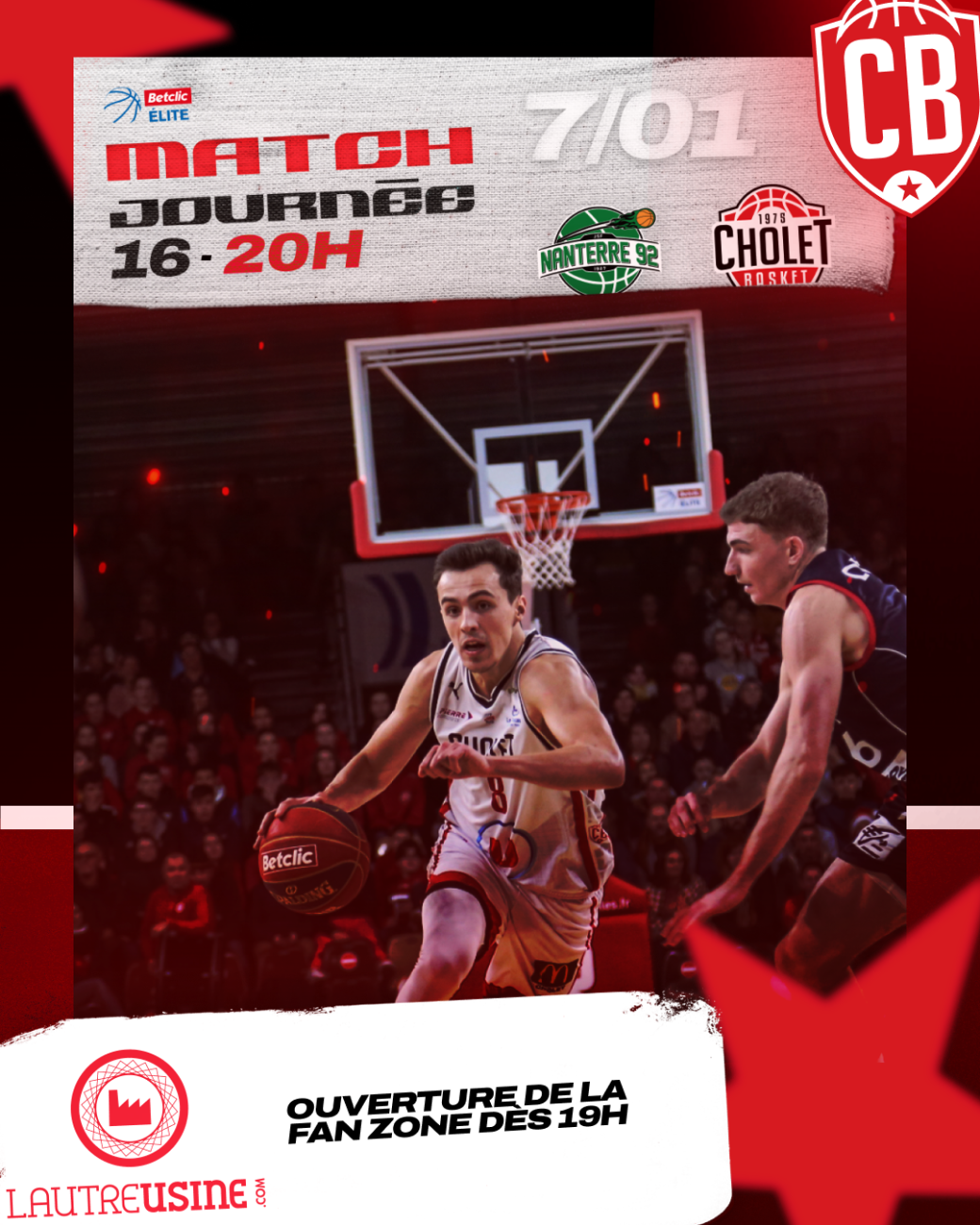 annonce promotion partenaire post nanterre vs cb