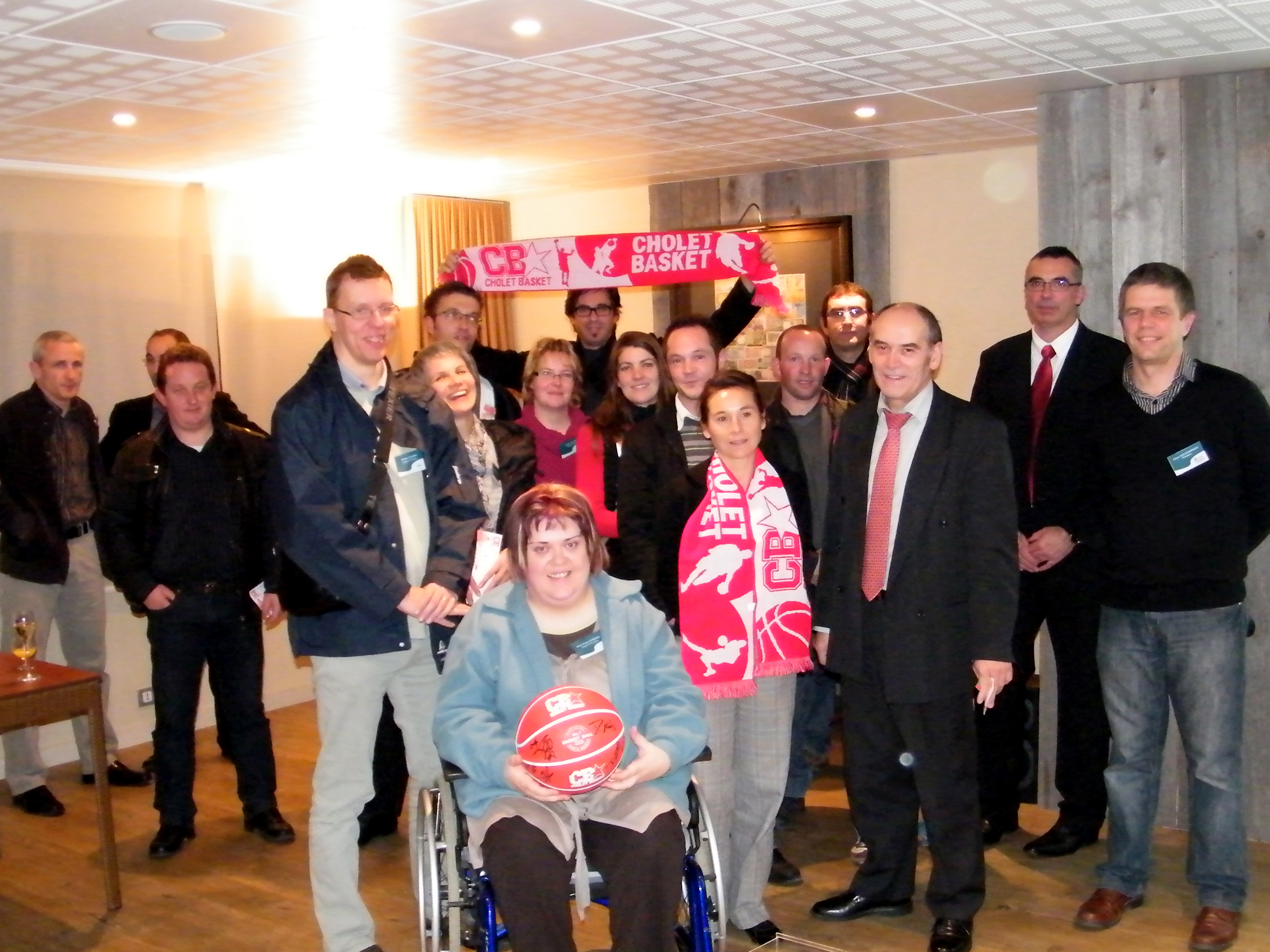 CER FRANCE MAINE ET LOIRE, PARTENAIRE DE CHOLET BASKET Cholet Basket