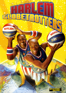 Revue Vintage Harlem Globetrotters - Tournée Européenne 1951 - 16 Pages - Rare