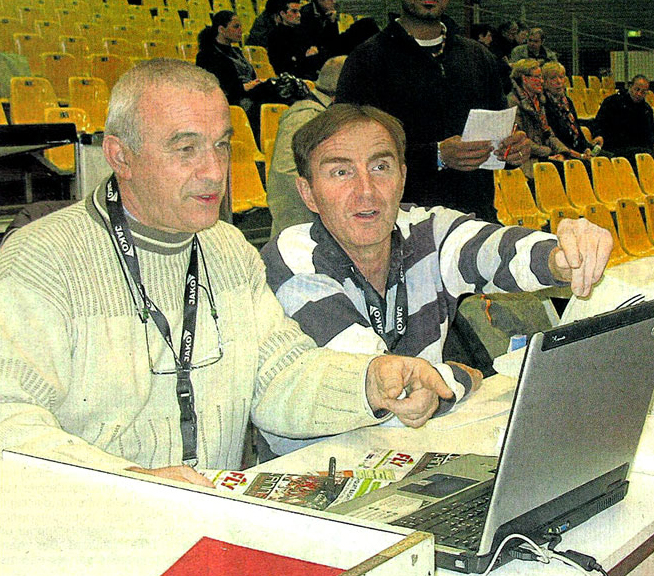 JEANJACQUES ET PATRICK, DES STATISTICIENS BÉNÉVOLES DE CB Cholet Basket