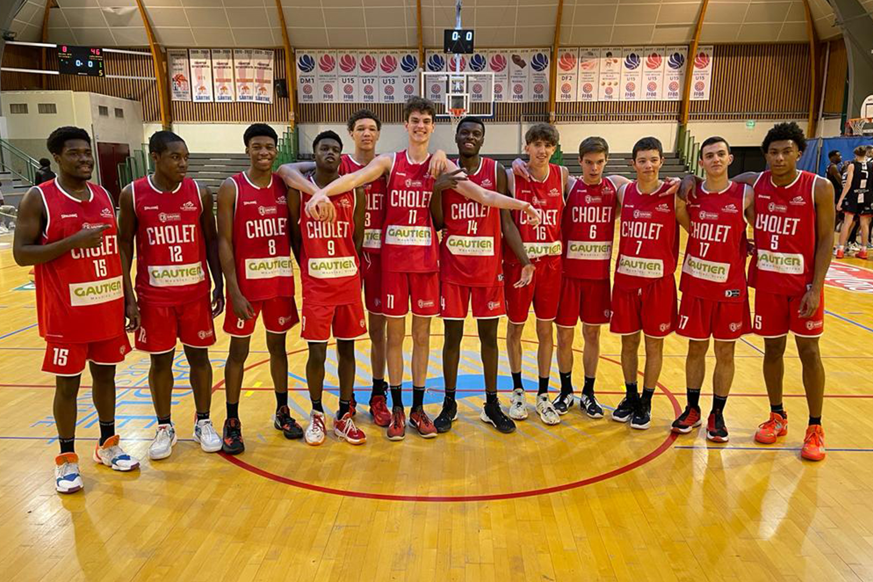 L’Académie Gautier Cholet Basket rejoint les quarts de finale de la