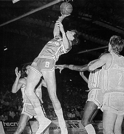 Cholet Basket/Villeurbanne 10/09/1986