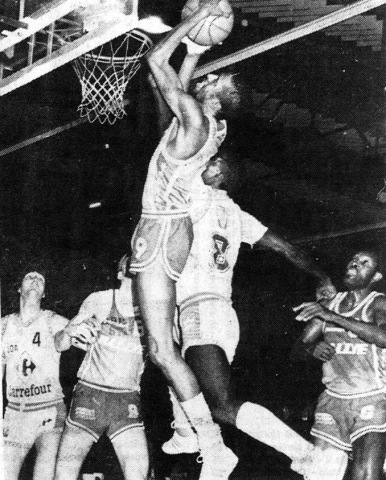 Cholet Basket/Dijon 31/01/1987