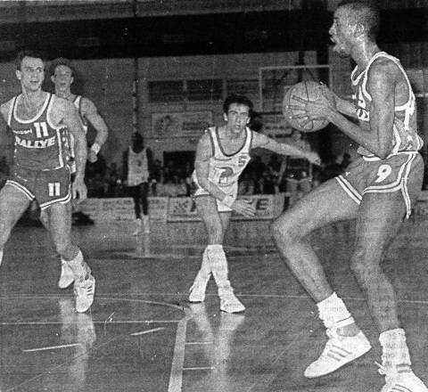 Cholet Basket/Caen 07/03/1987