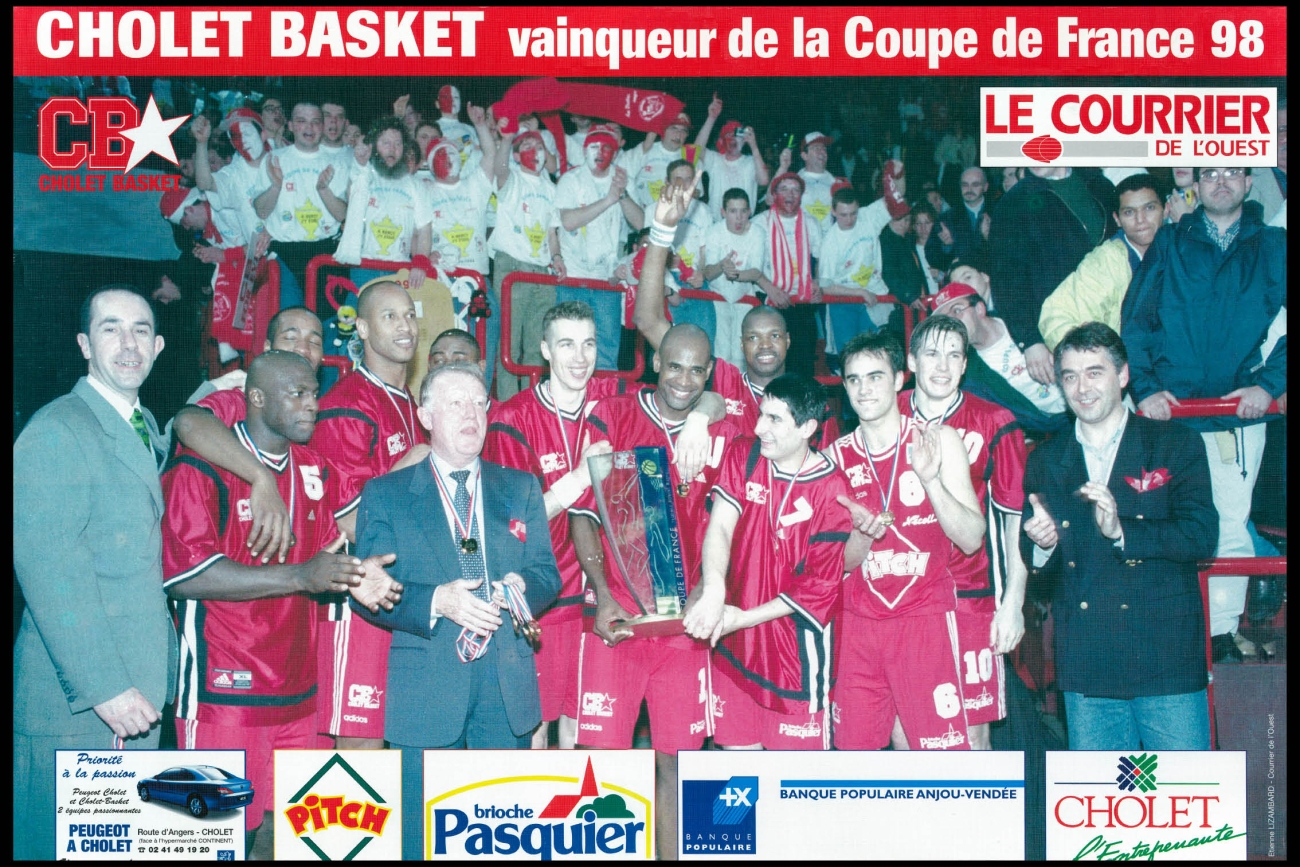 Poster Champion Coupe de France 97/98 Thumbnail