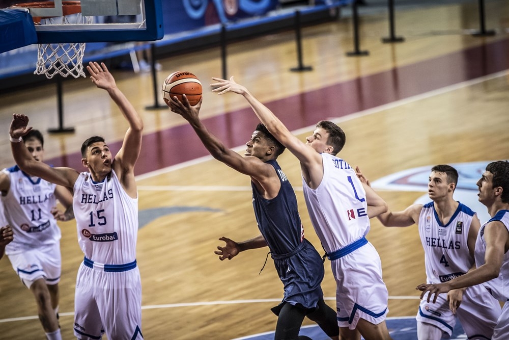 Karlton Dimanche edf u19 vs Grèce