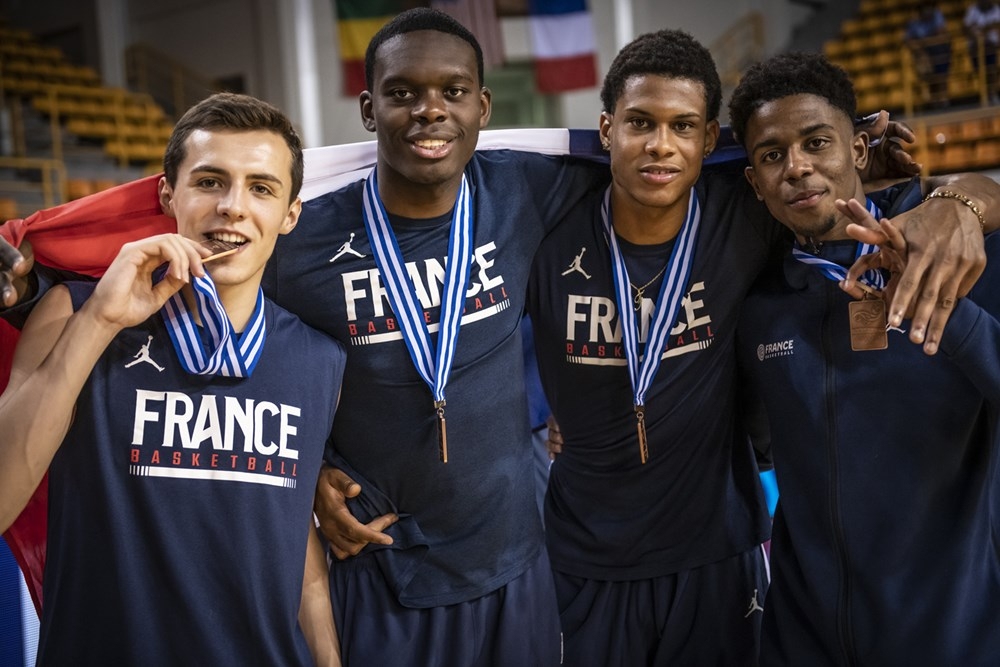Robineau, Makoundou, Leopold, Dimanche médaillés de bronze u19