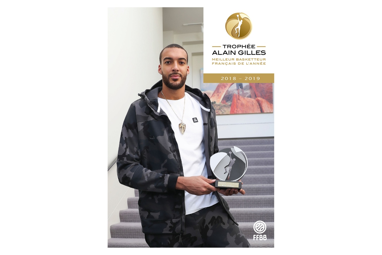 photo site rudy gobert elu basketteur francais de lannee 2019