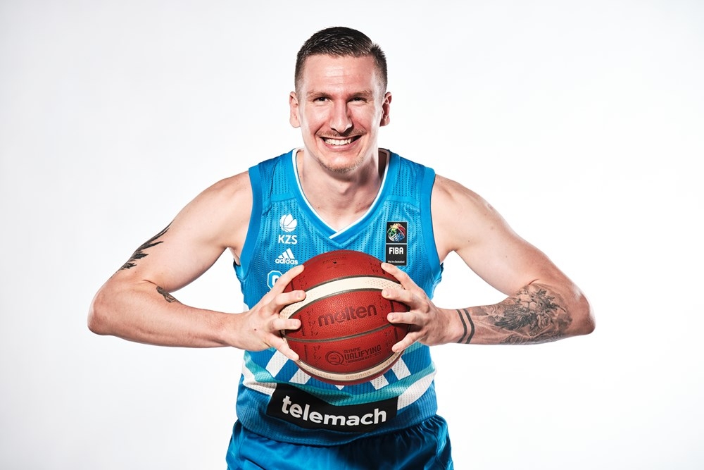 Gregor Hrovat Slovenie © FIBA