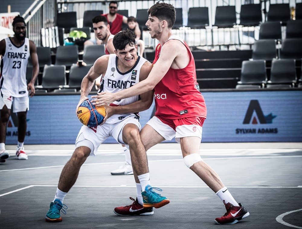 Léopold Delaunay 3x3 France U23 © FIBA