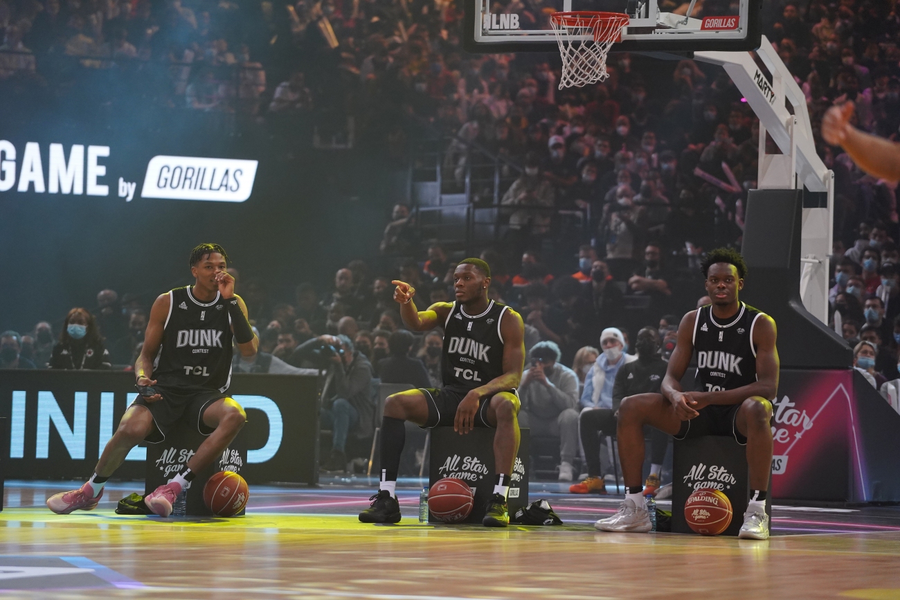 Une première expérience mitigée pour Yoan Makoundou au TCL Dunk Contest