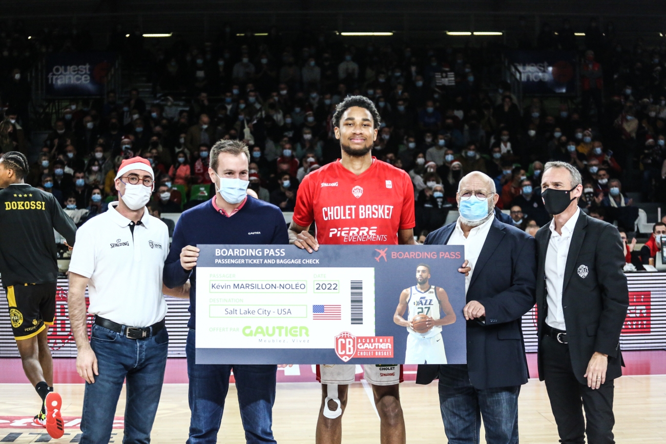 Remise billet Utah Kévin Marsillon-Noléo par Gautier