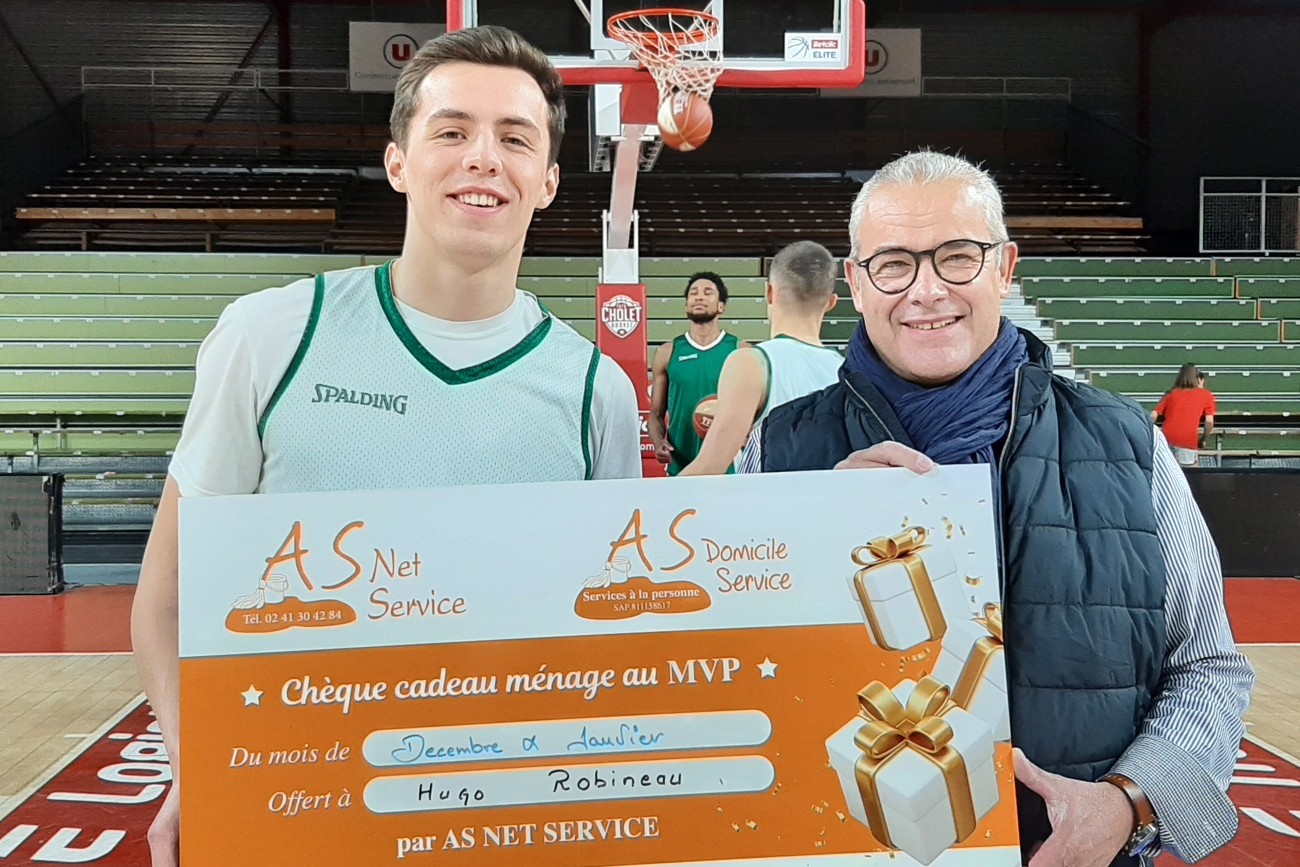 Hugo Robineau MVP mois de décembre et janvier 2021/22