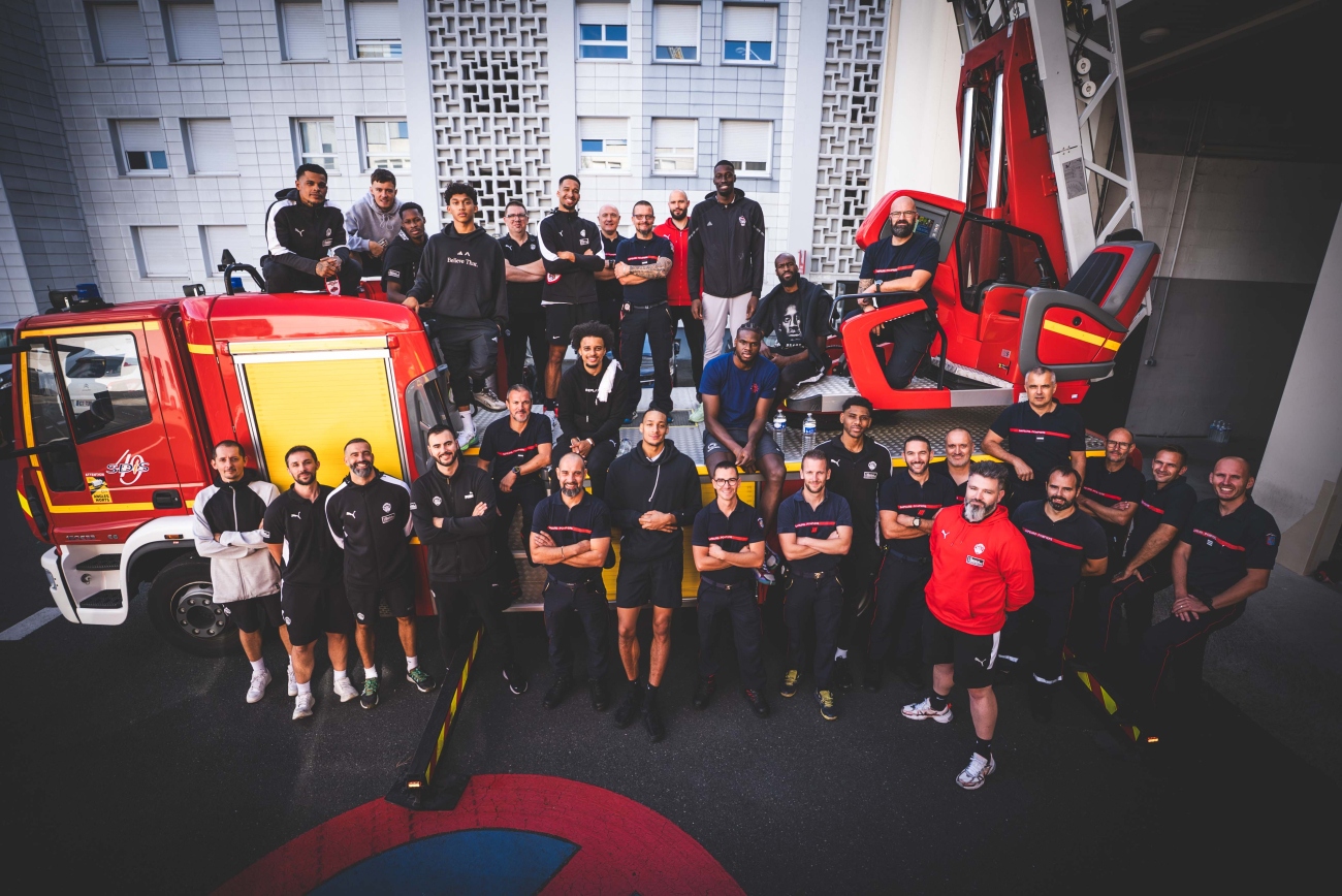 cholet basket x pompiers 14 0