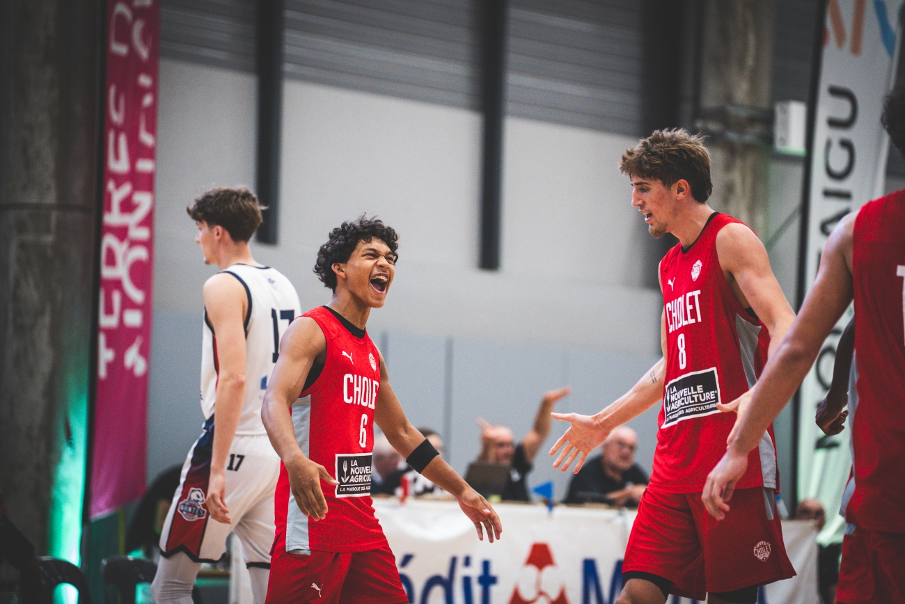 Aaron Towo-Nansi et Gabin Lefort - © Cholet Basket