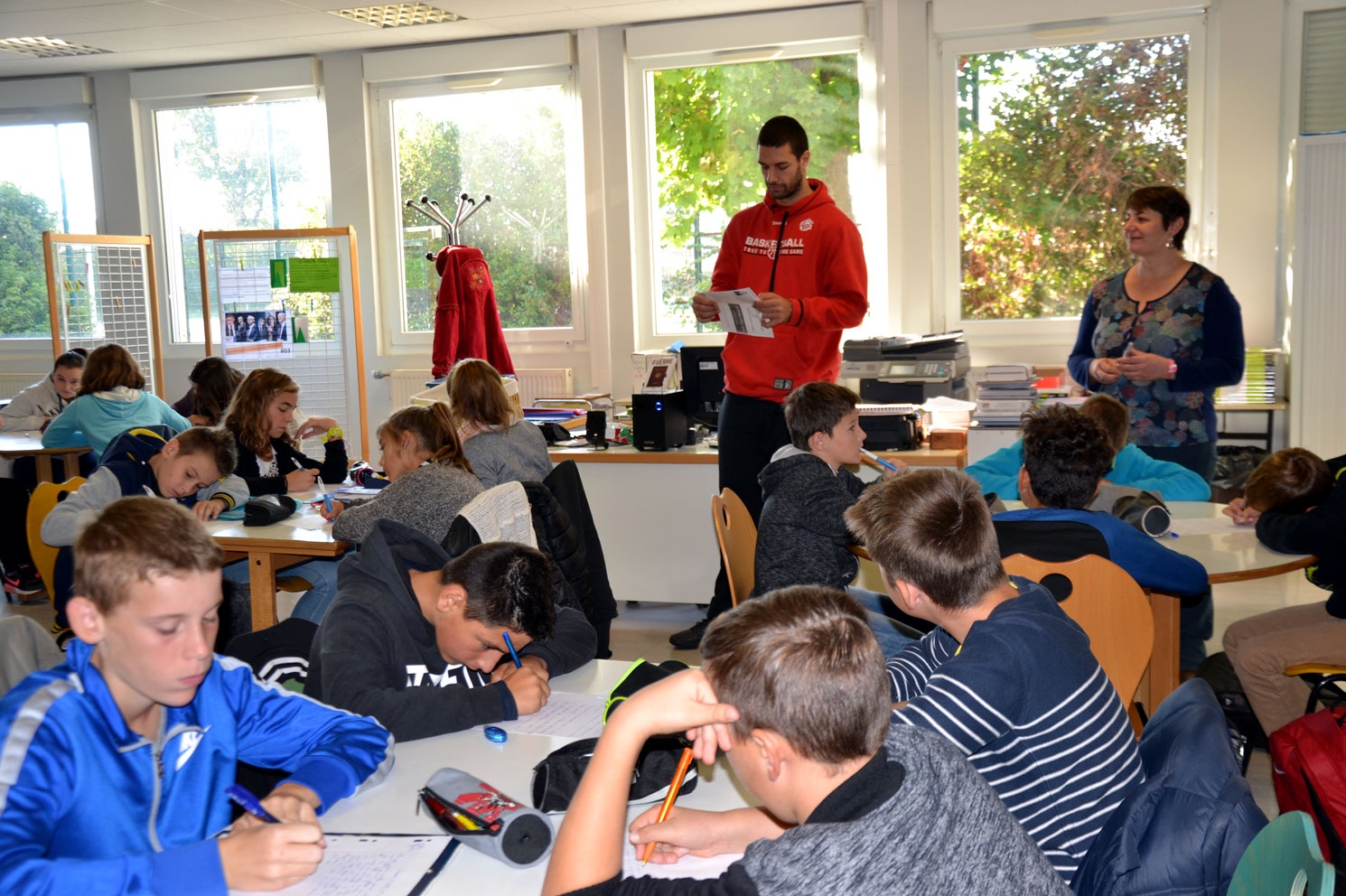 Cours d'Anglais au Collège Charles de Foucauld - 29-02-16