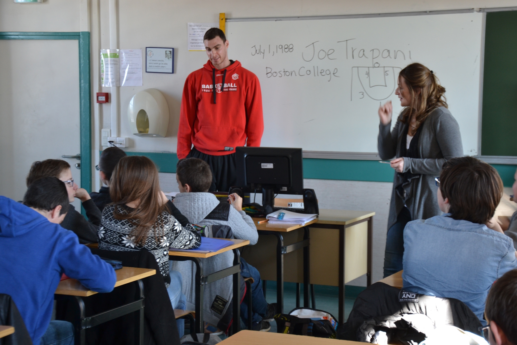 Cours d'Anglais au Collège Charles de Foucauld - 29-02-16