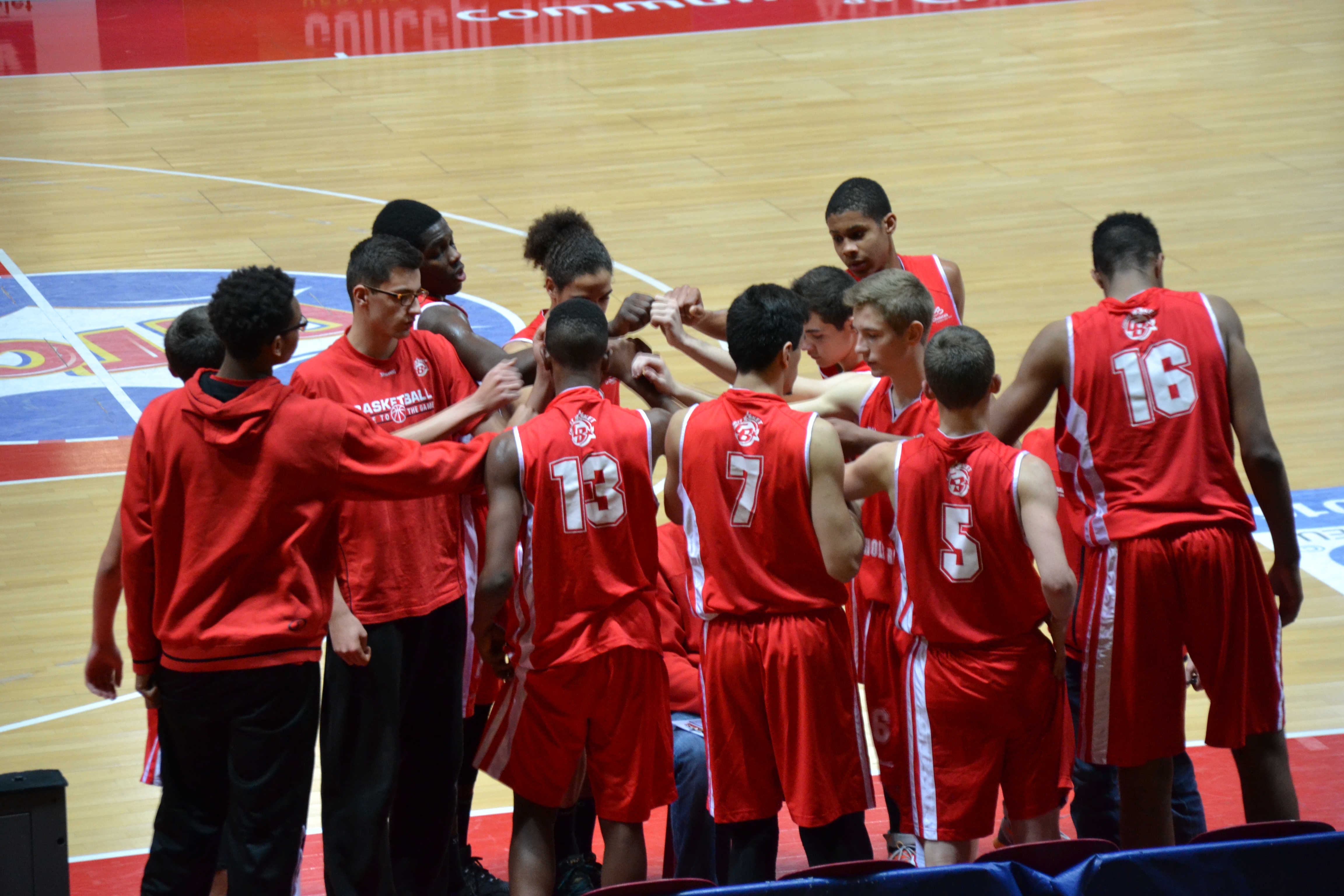 Match des cadets Cholet BASKET-Challans le 06/12/15