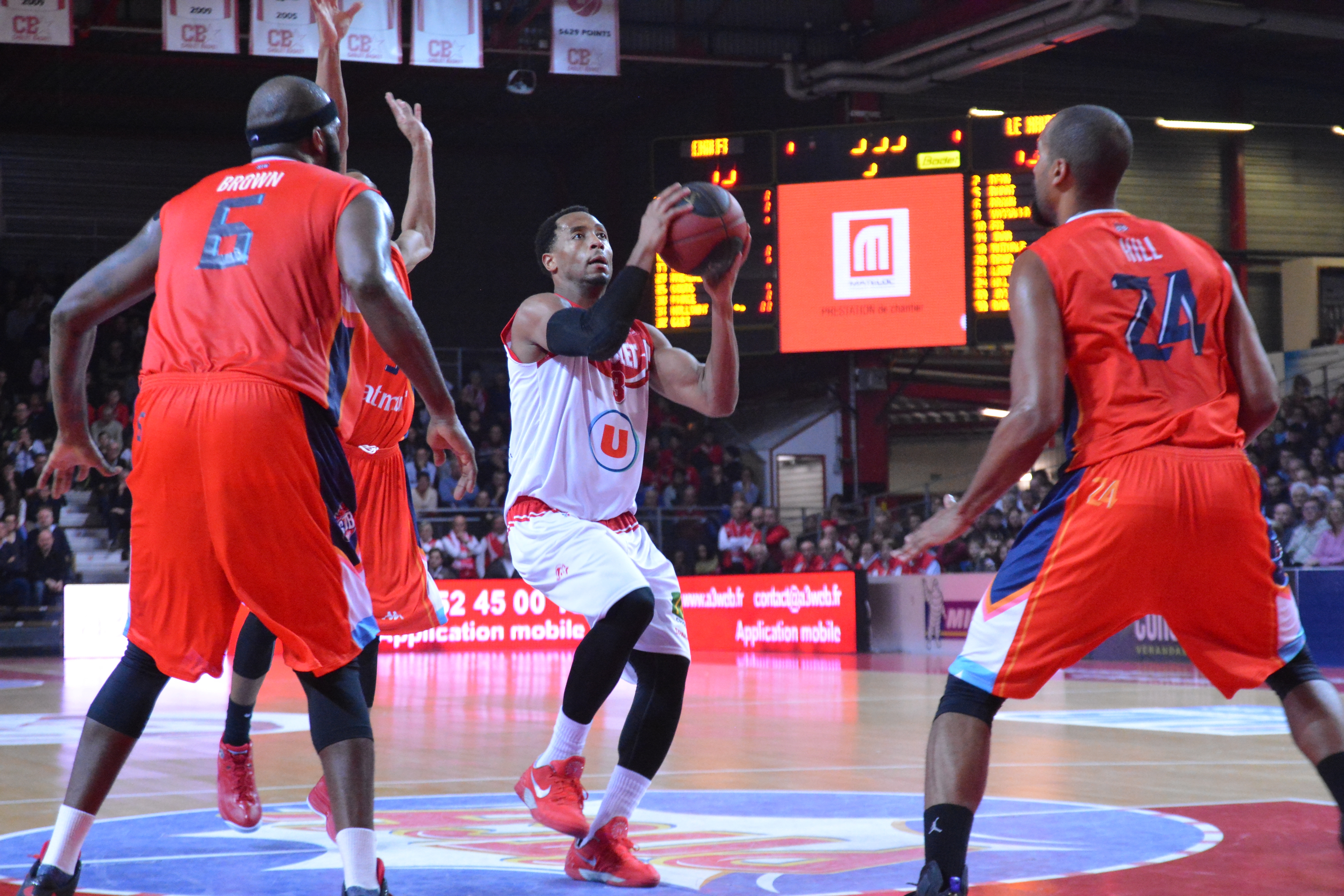 Match Cholet BASKET- STB Le Havre (05.12.15)