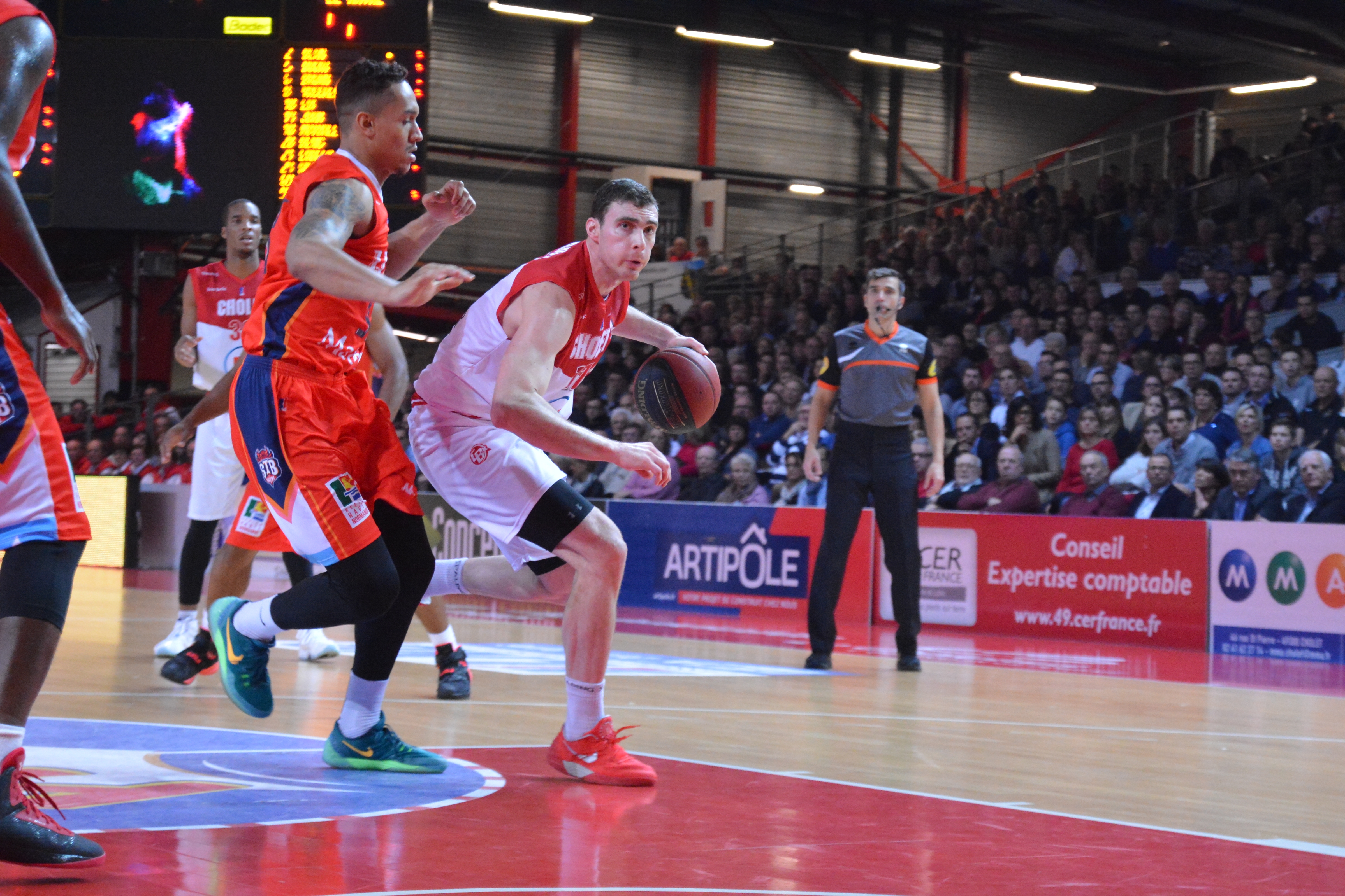 Match Cholet BASKET- STB Le Havre (05.12.15)