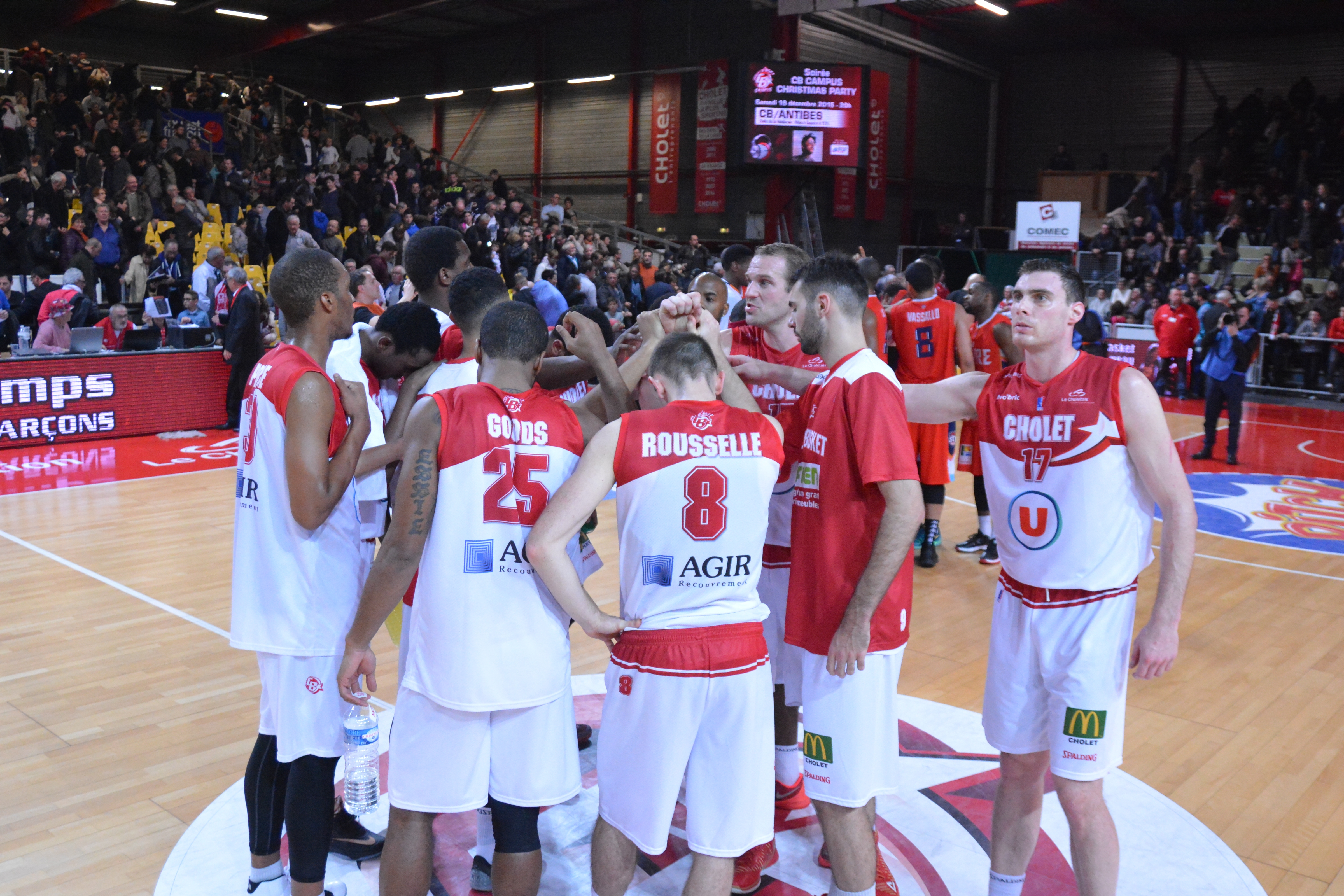 Match Cholet BASKET- STB Le Havre (05.12.15)