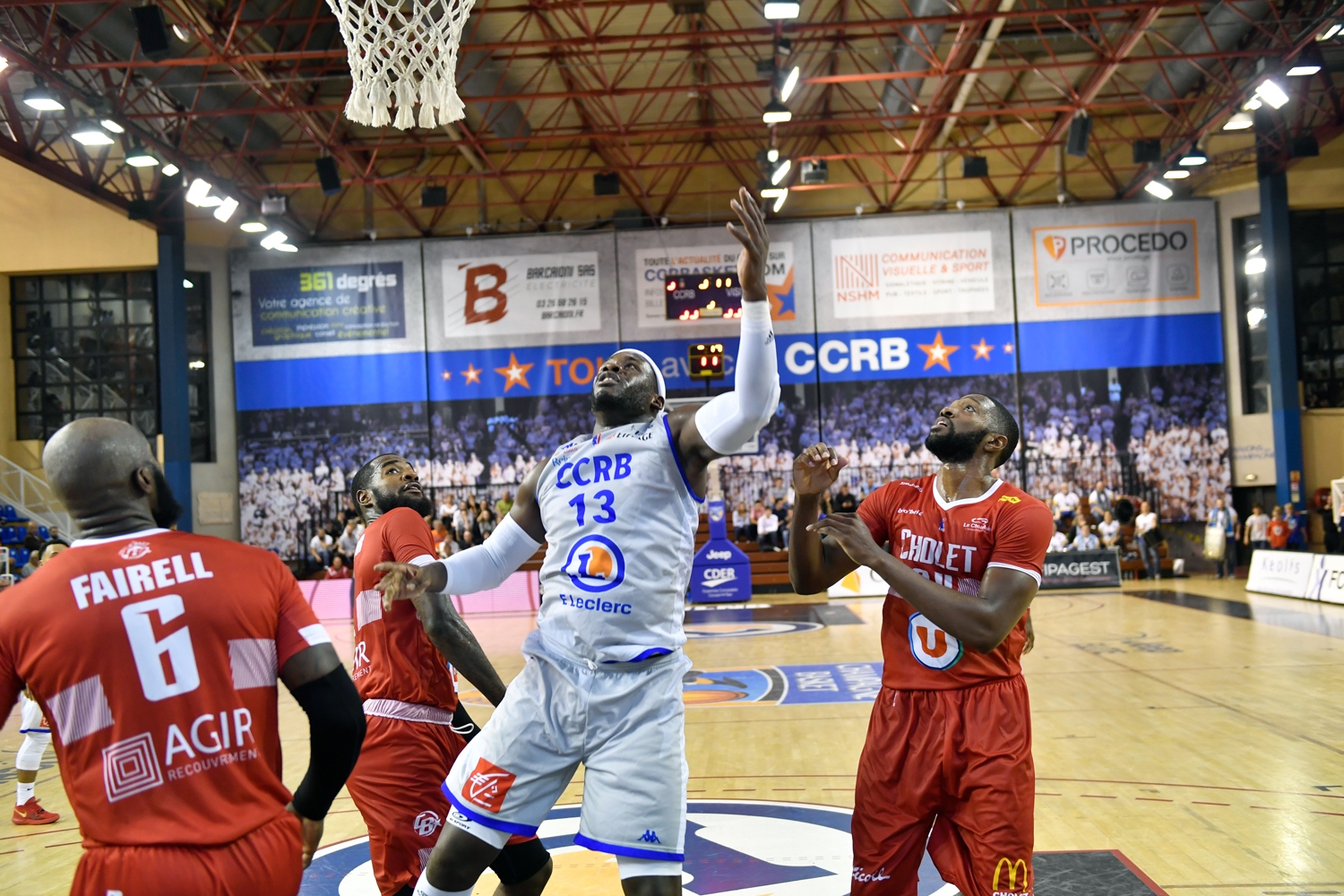 Châlons-Reims - Cholet Basket (05-10-2018)