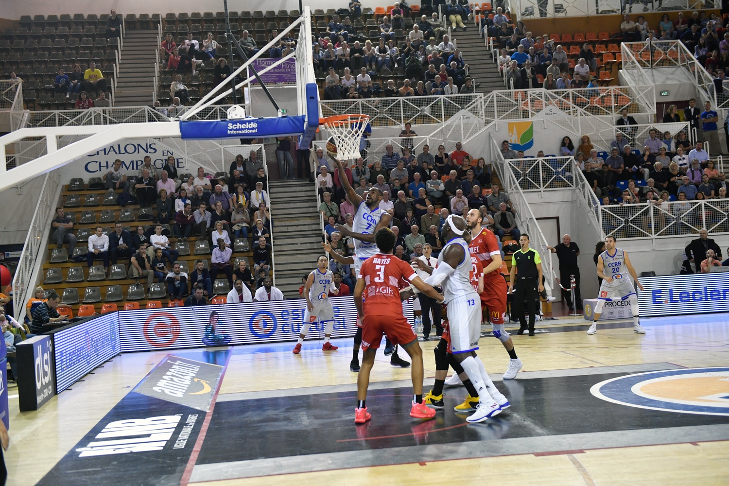 Châlons-Reims - Cholet Basket (05-10-2018)