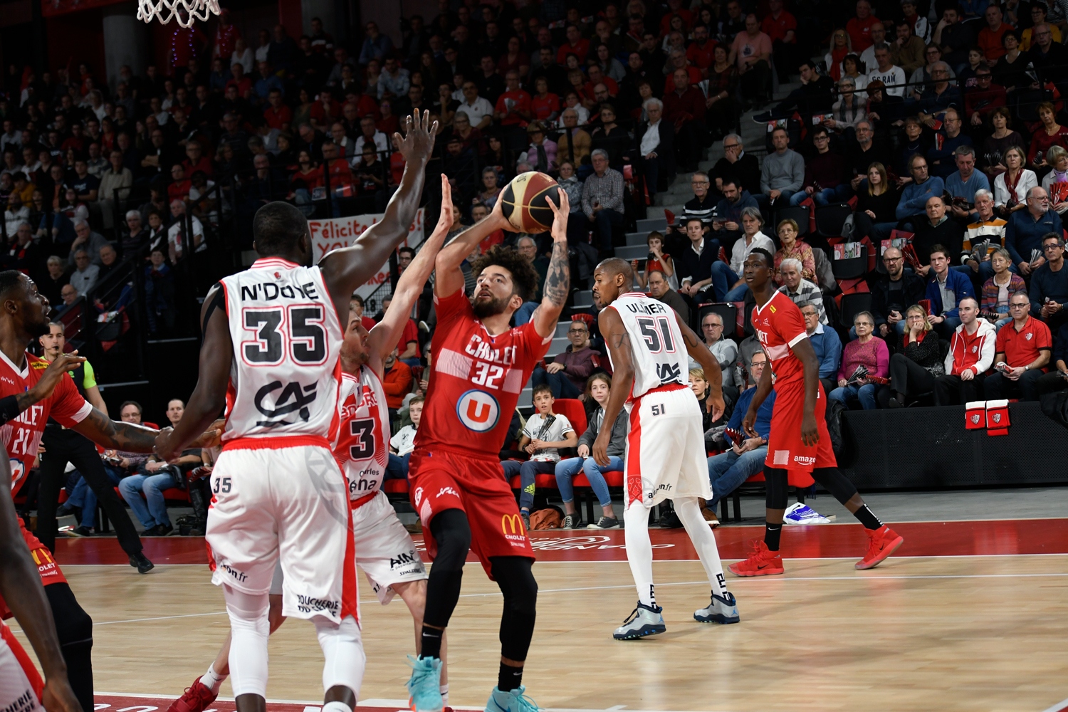 JL Bourg - Cholet Basket (08-12-18)