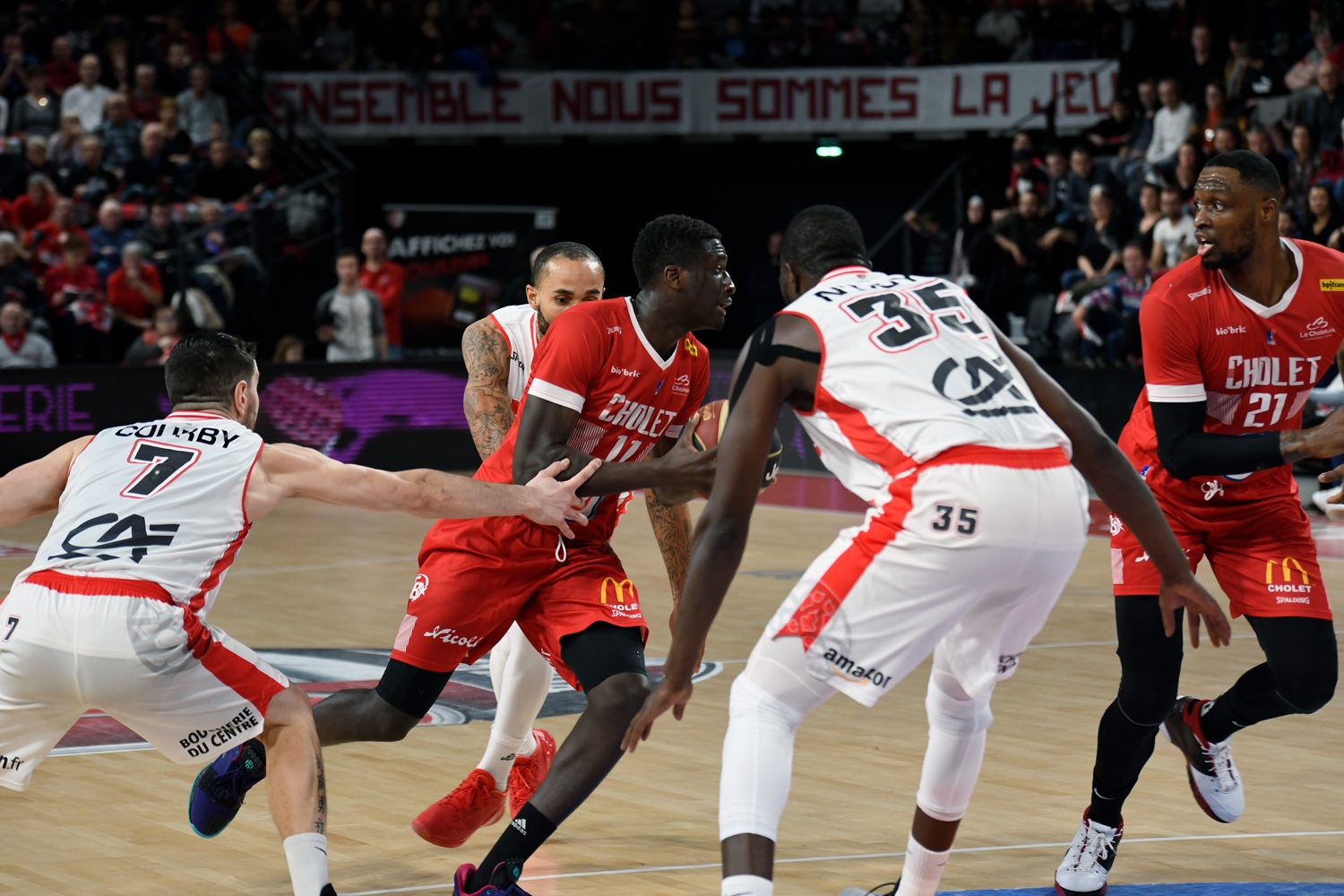 JL Bourg - Cholet Basket (08-12-18)