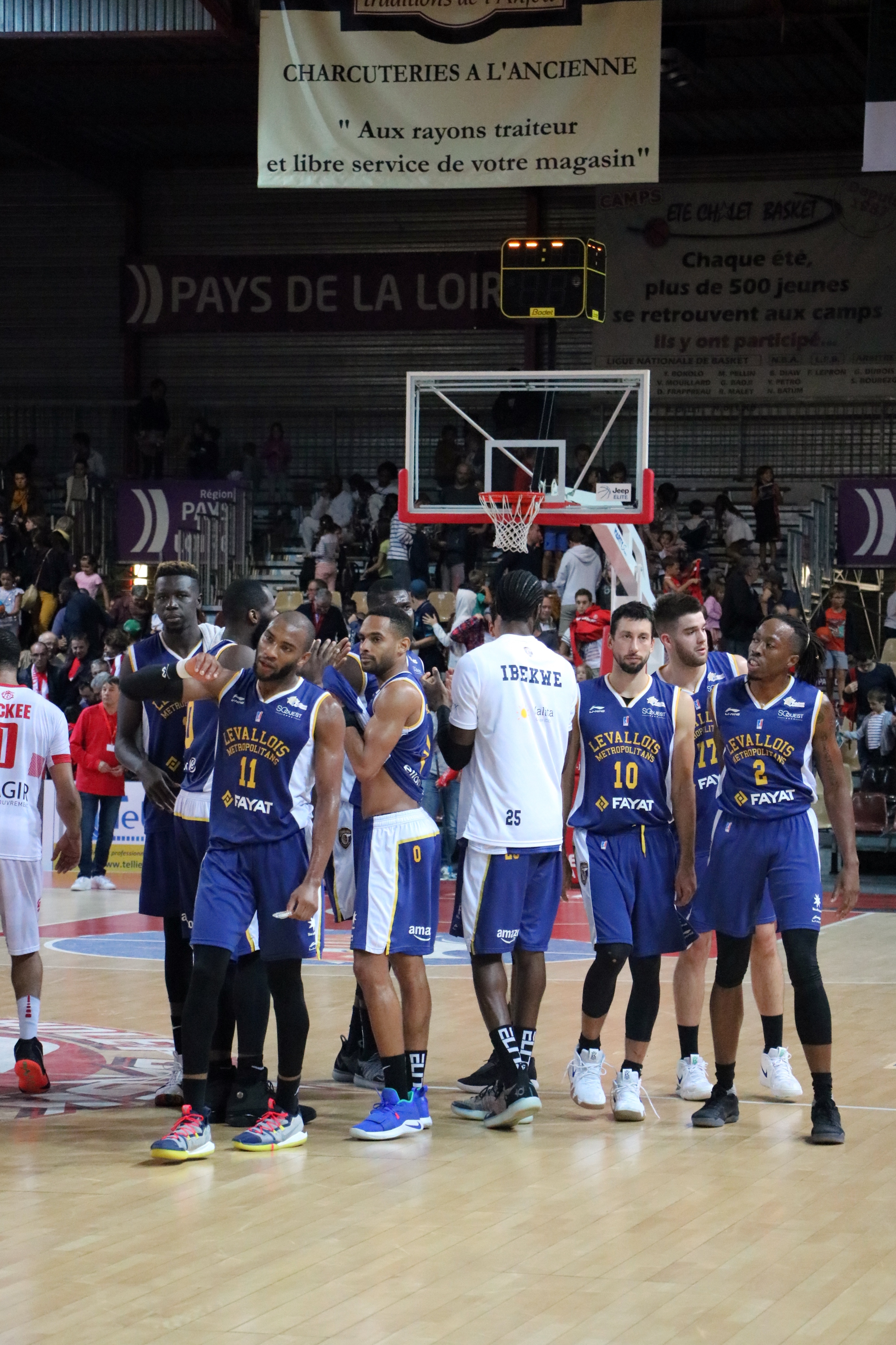 Cholet Basket - Levallois (29/09/18)