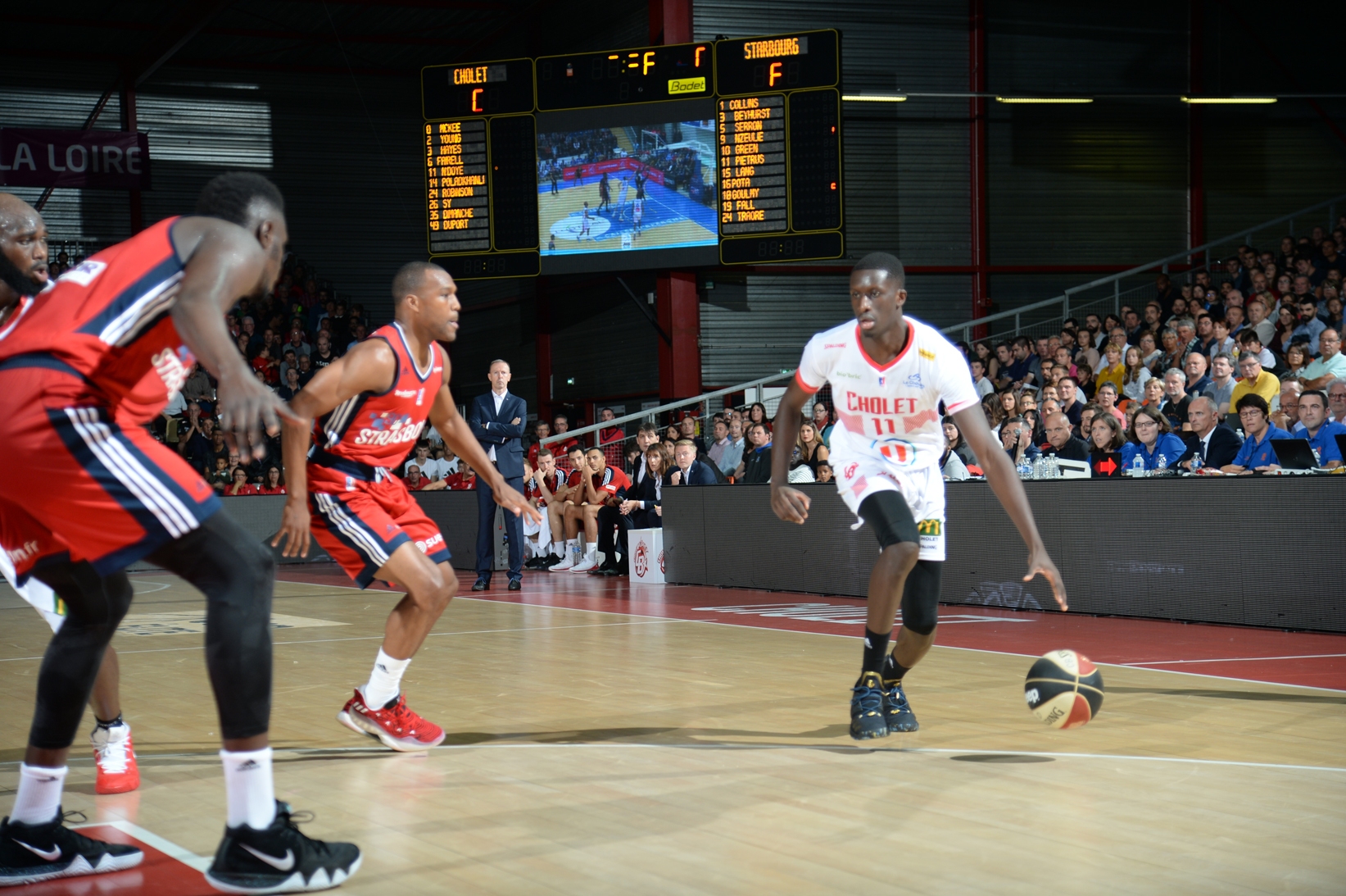 Cholet Basket - Strasbourg (22-09-18)