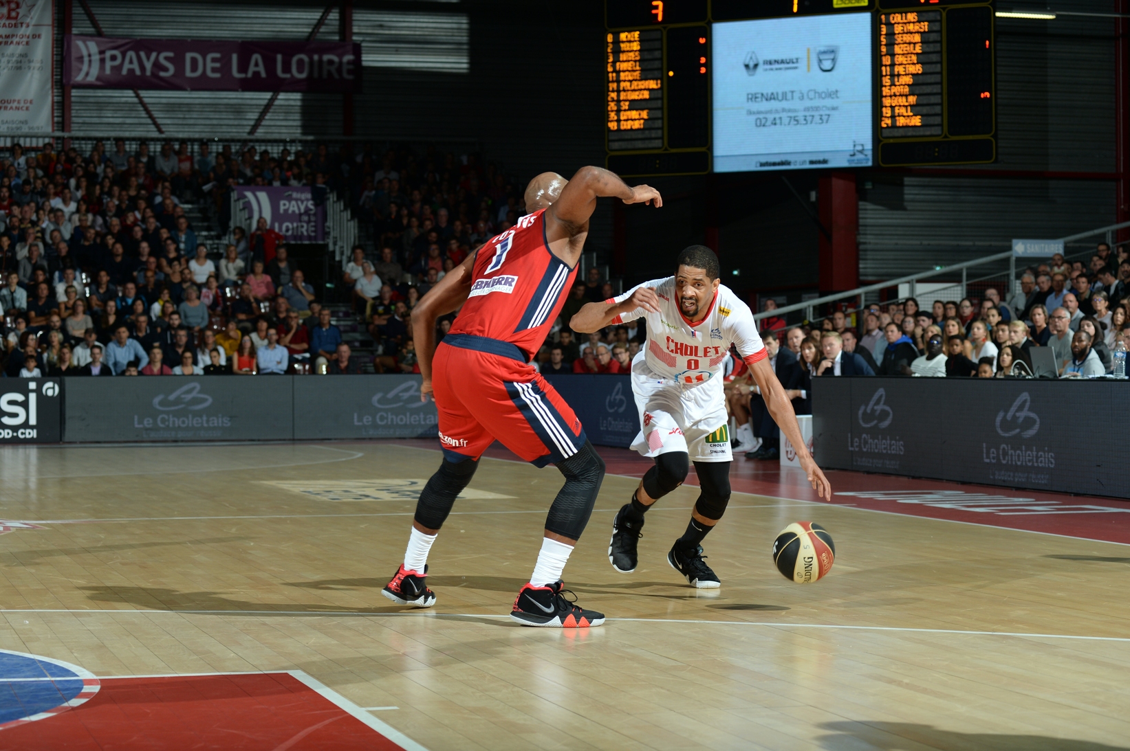 Cholet Basket - Strasbourg (22-09-18)