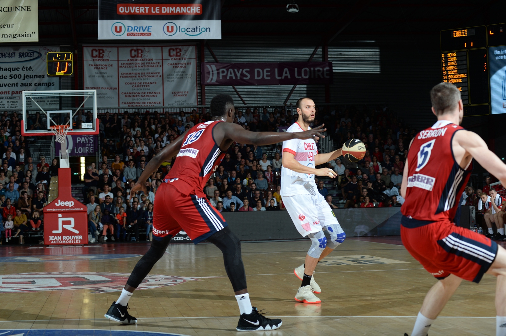 Cholet Basket - Strasbourg (22-09-18)