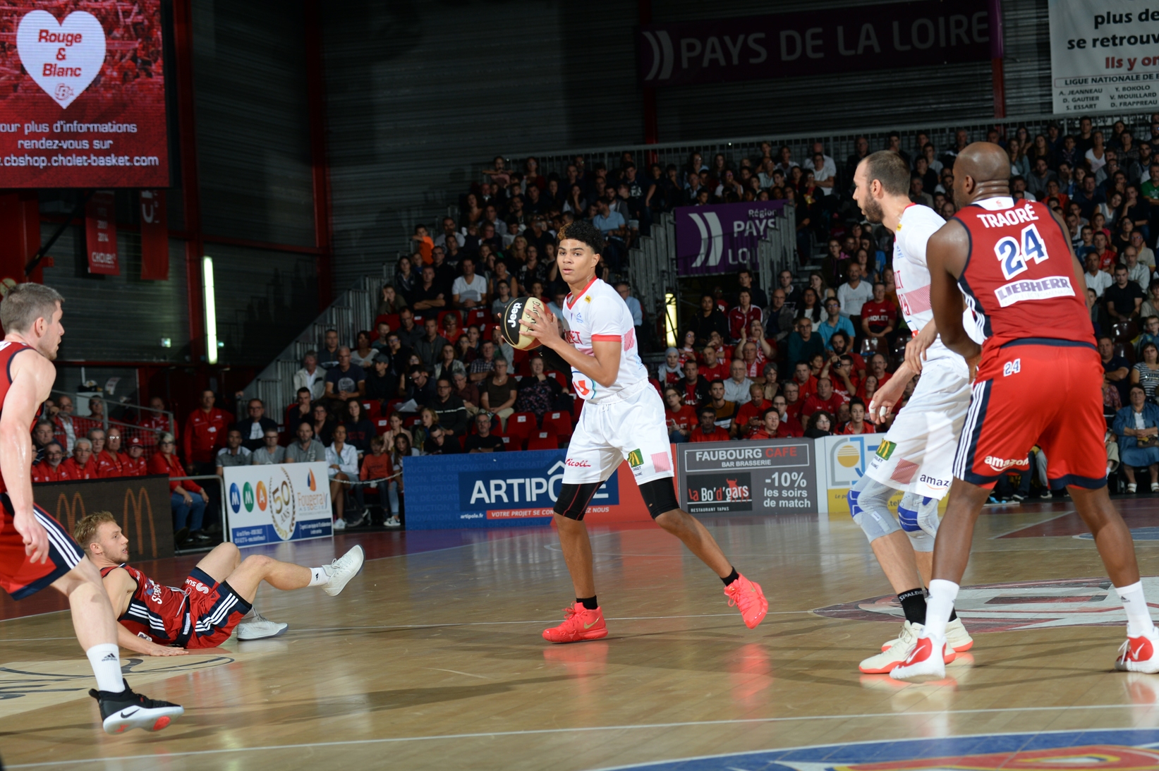 Cholet Basket - Strasbourg (22-09-18)