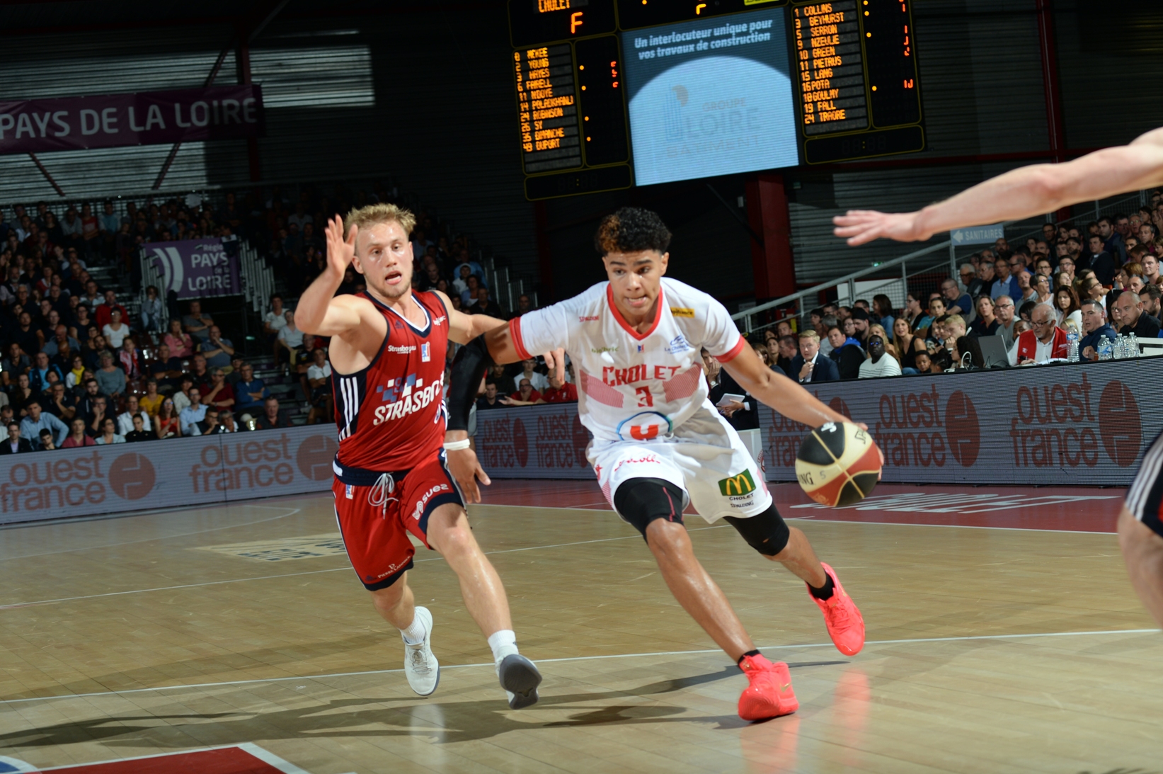 Cholet Basket - Strasbourg (22-09-18)