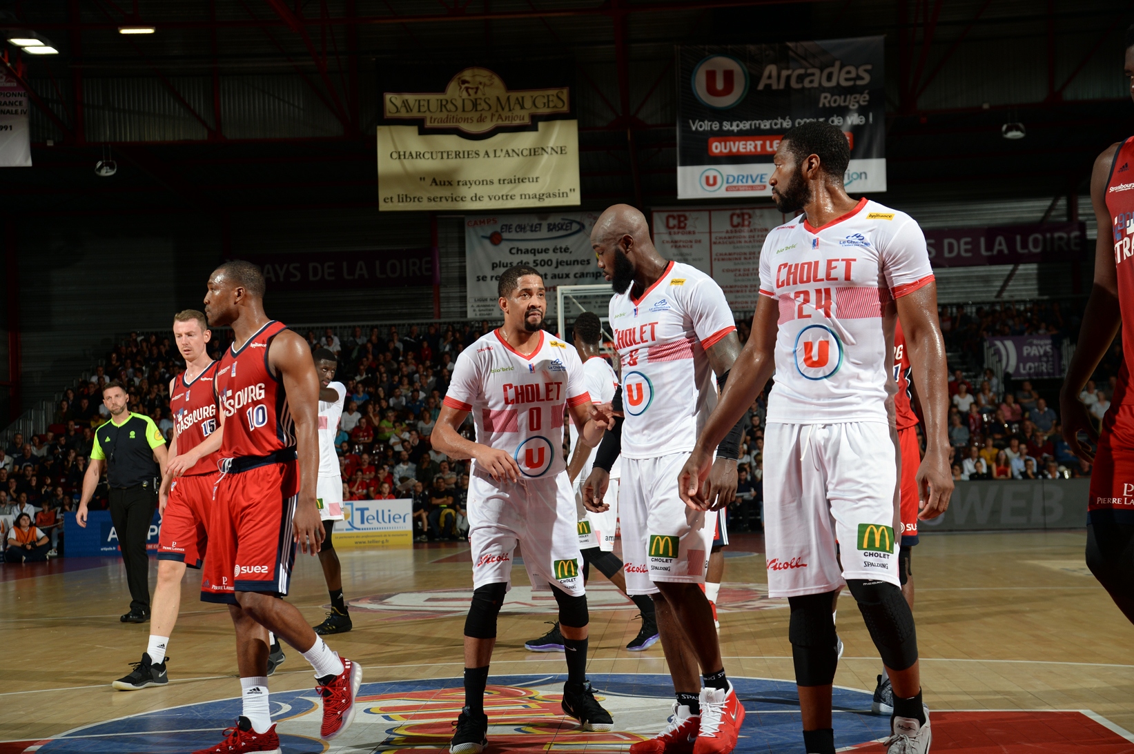 Cholet Basket - Strasbourg (22-09-18)