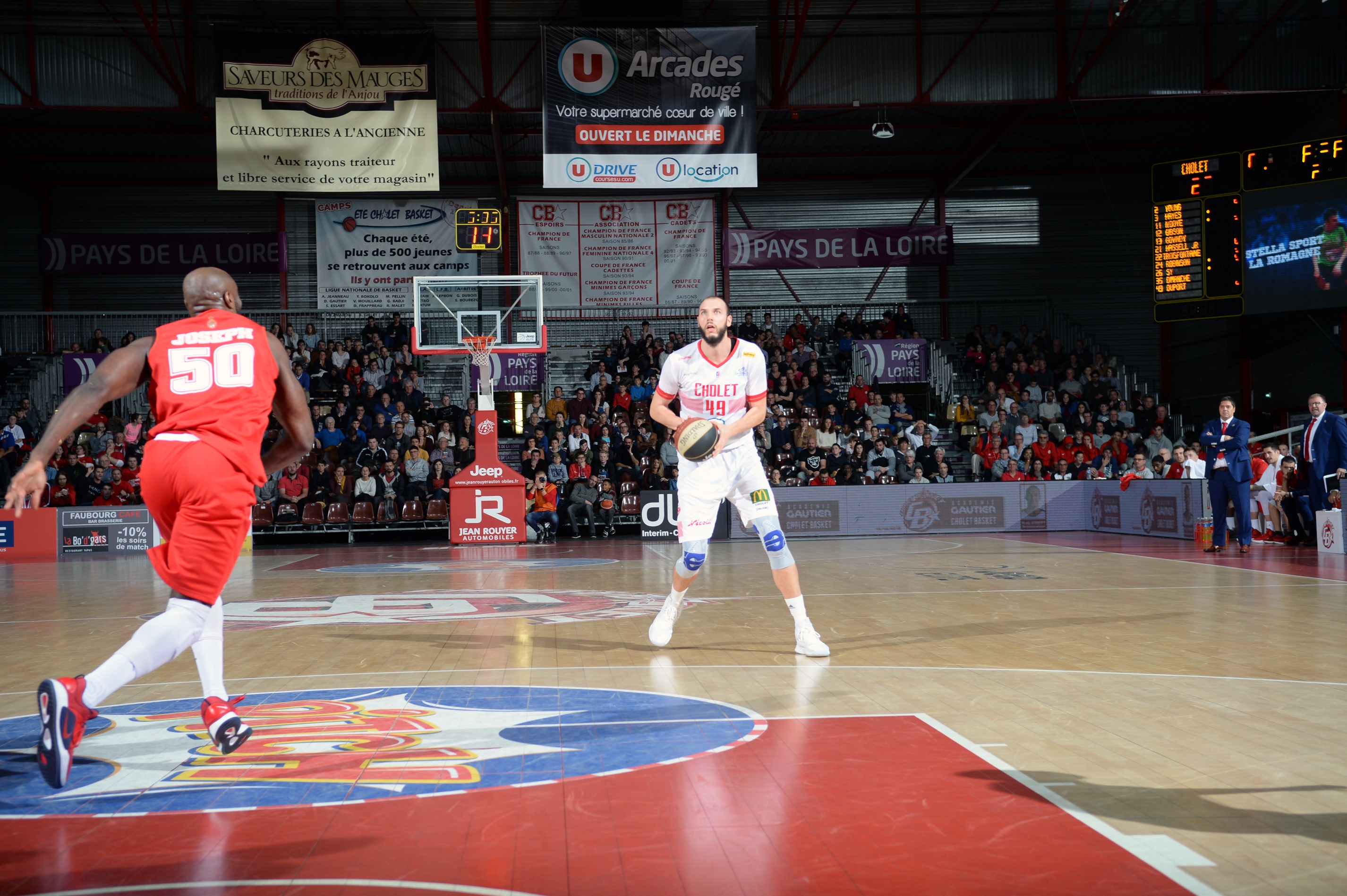 Cholet Basket - Monaco (10/11/18)