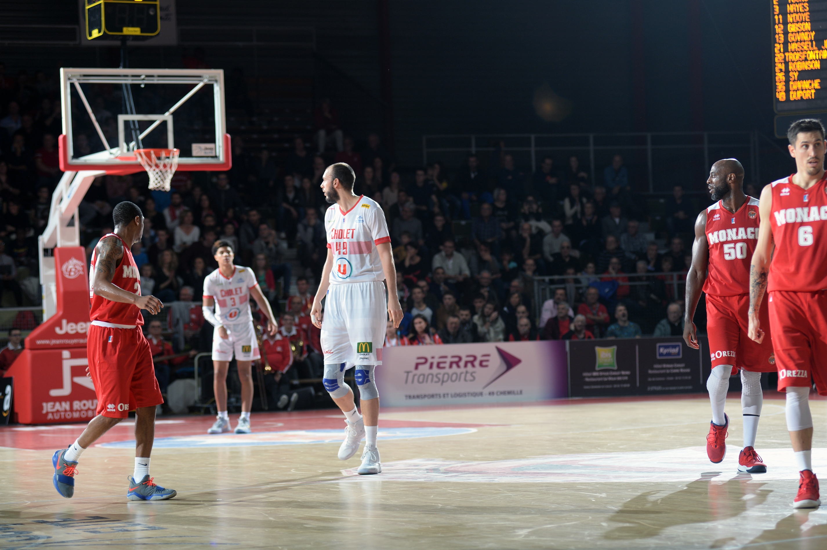 Cholet Basket - Monaco (10/11/18)