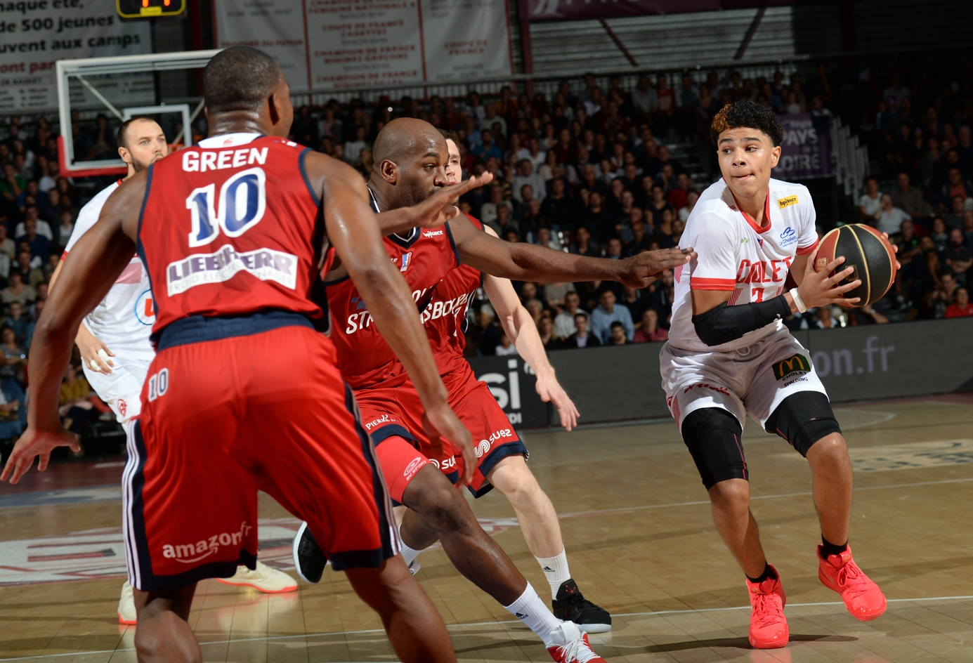 Cholet Basket - Strasbourg (22-09-18)