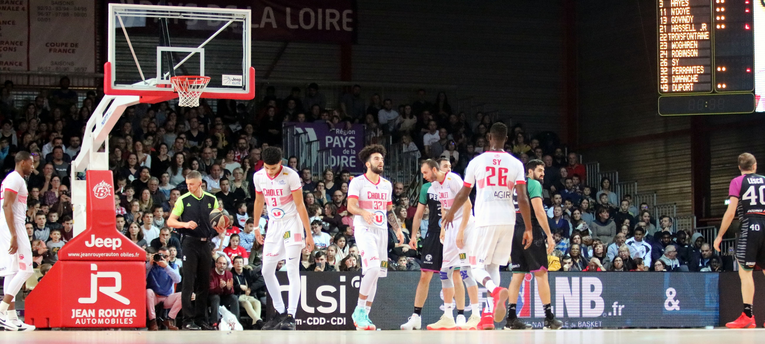 Cholet Basket - Boulazac (12/01/19)