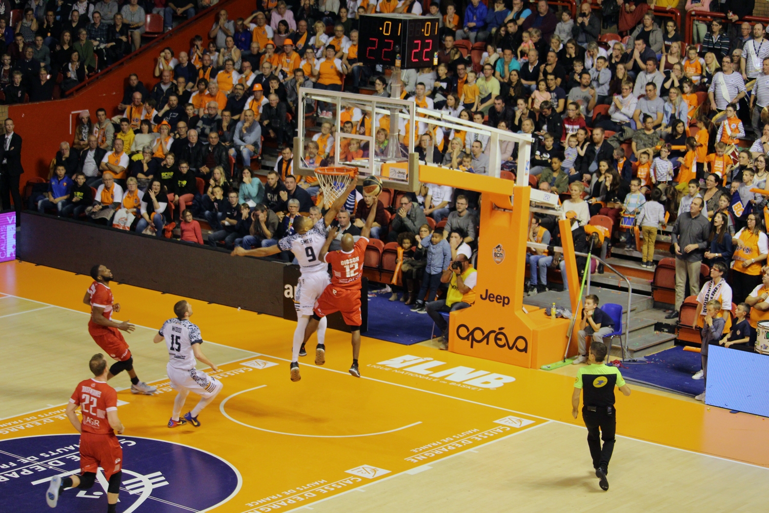 BCM Gravelines-Dunkerque - Cholet Basket (02-11-18)