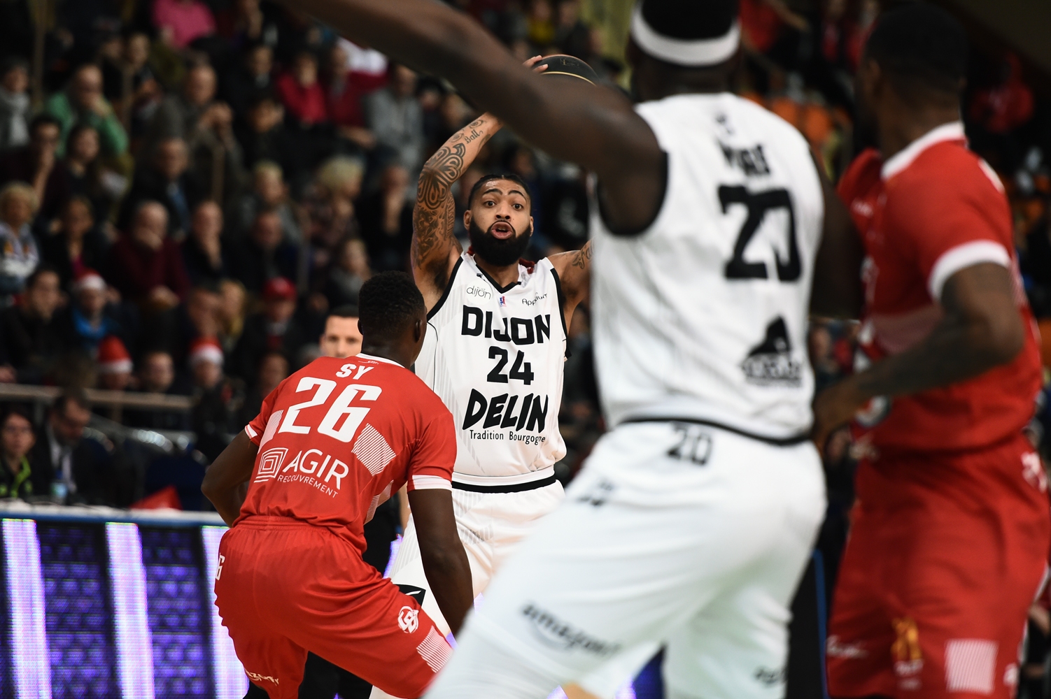 JDA Dijon - Cholet Basket (22-12-18)