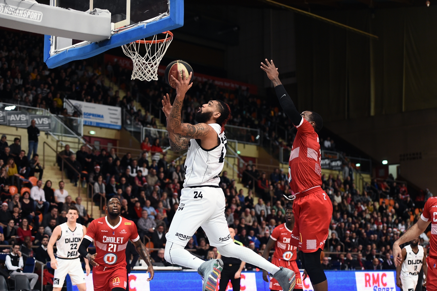 JDA Dijon - Cholet Basket (22-12-18)