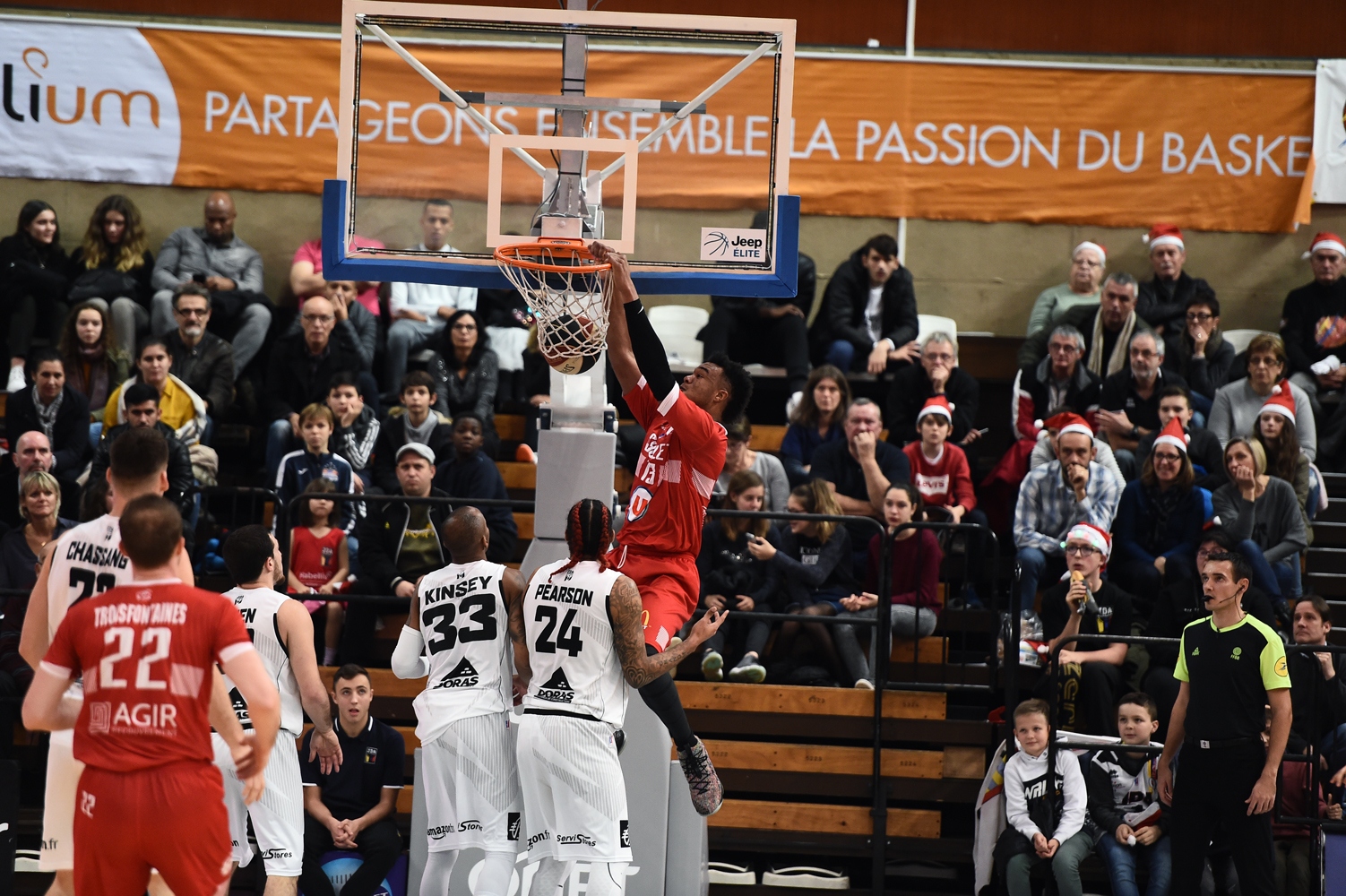 JDA Dijon - Cholet Basket (22-12-18)