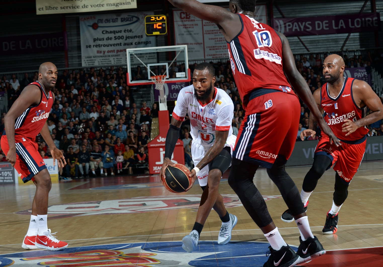 Cholet Basket - Strasbourg (22-09-18)