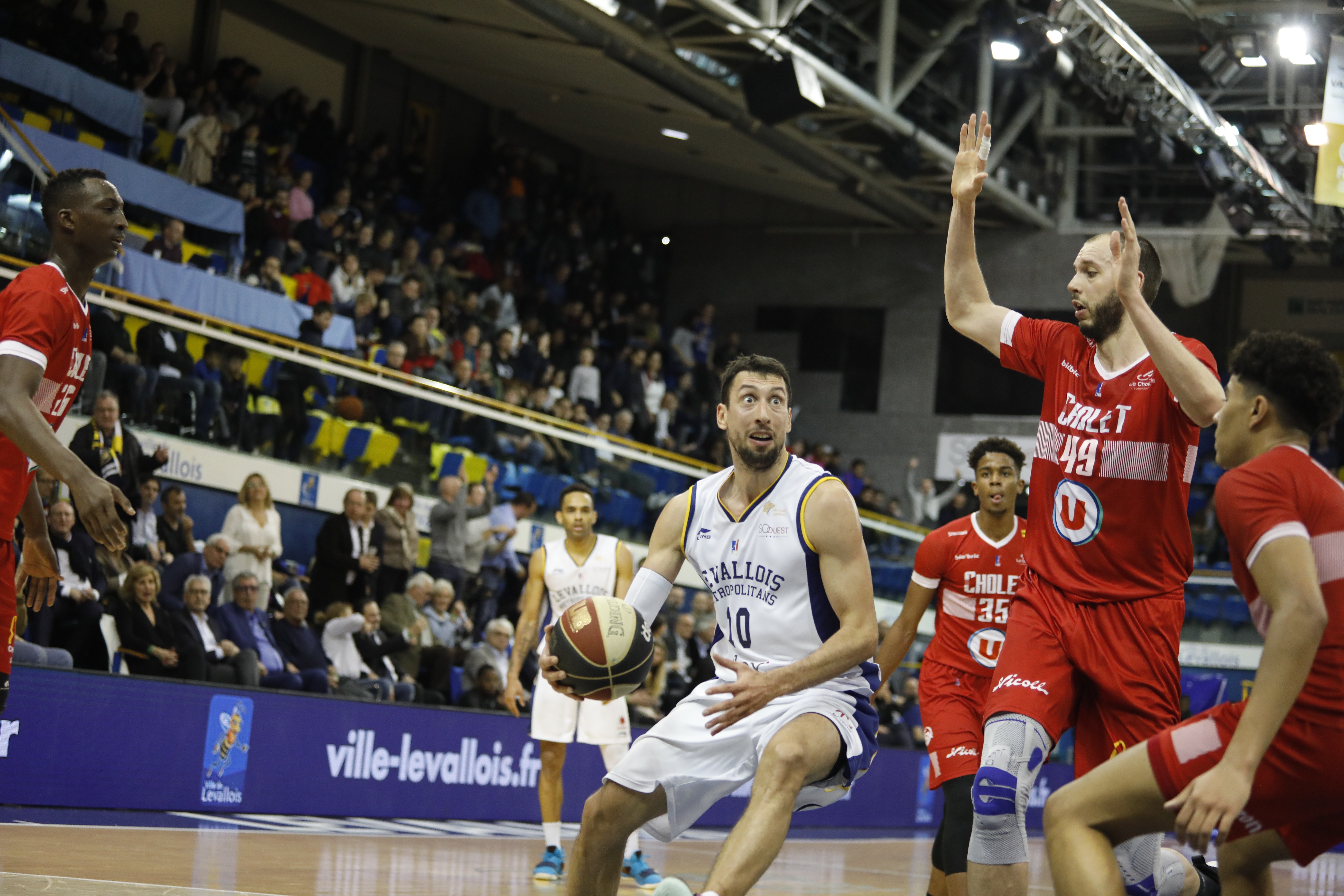 Levallois Metropolitans - Cholet Basket (09-04-19)