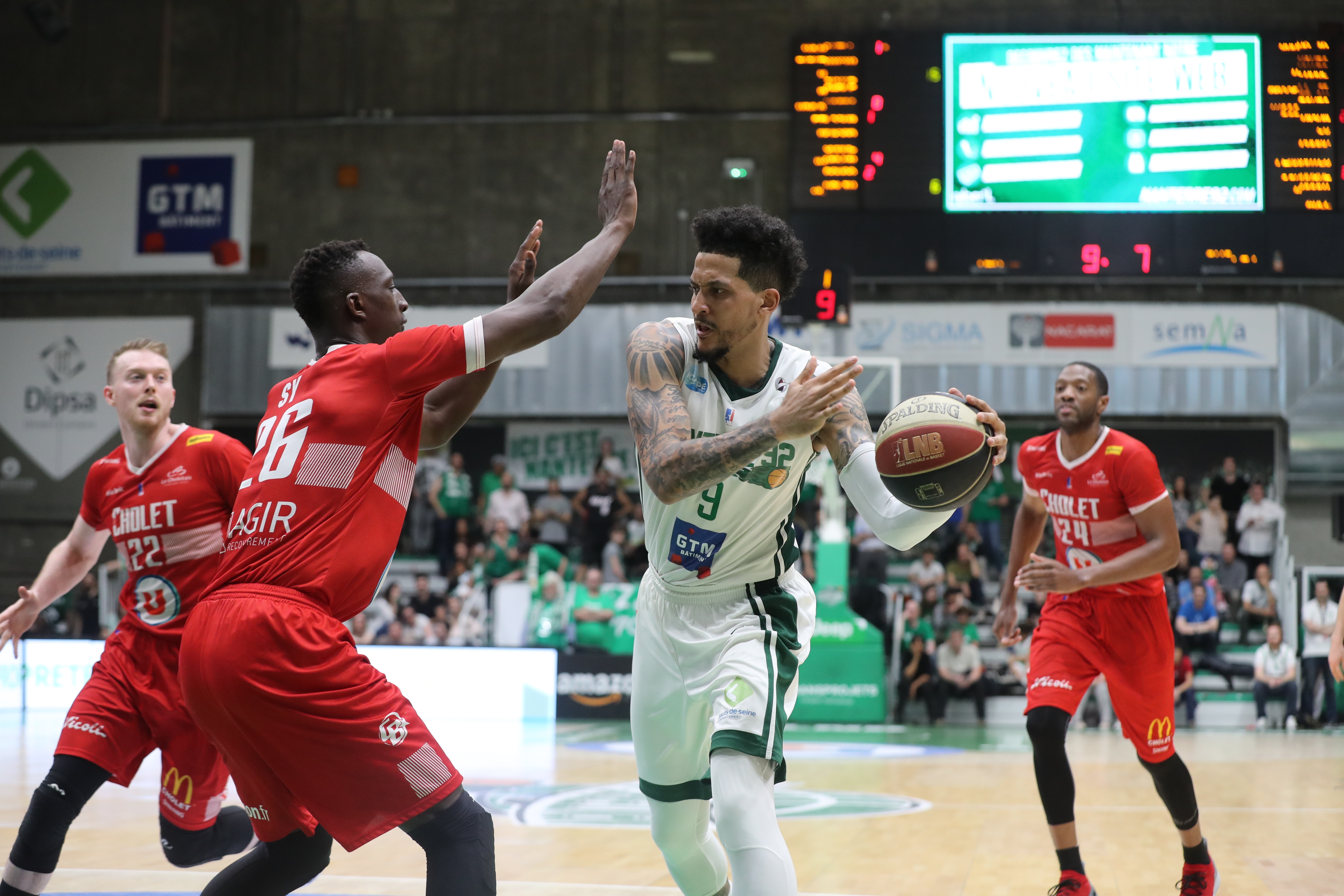 Nanterre 92 - Cholet Basket (23-04-19)