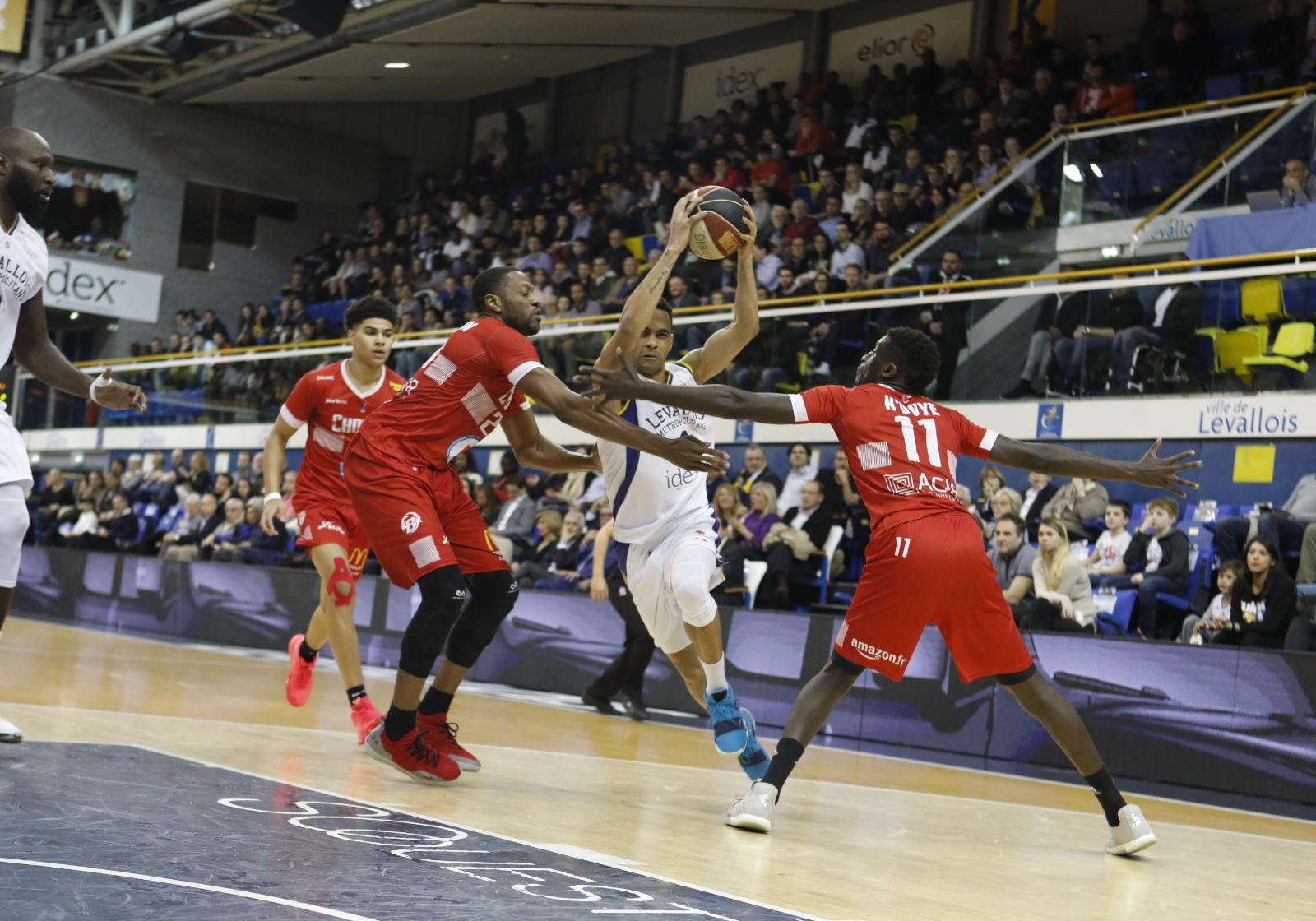 Levallois Metropolitans - Cholet Basket (09-04-19)