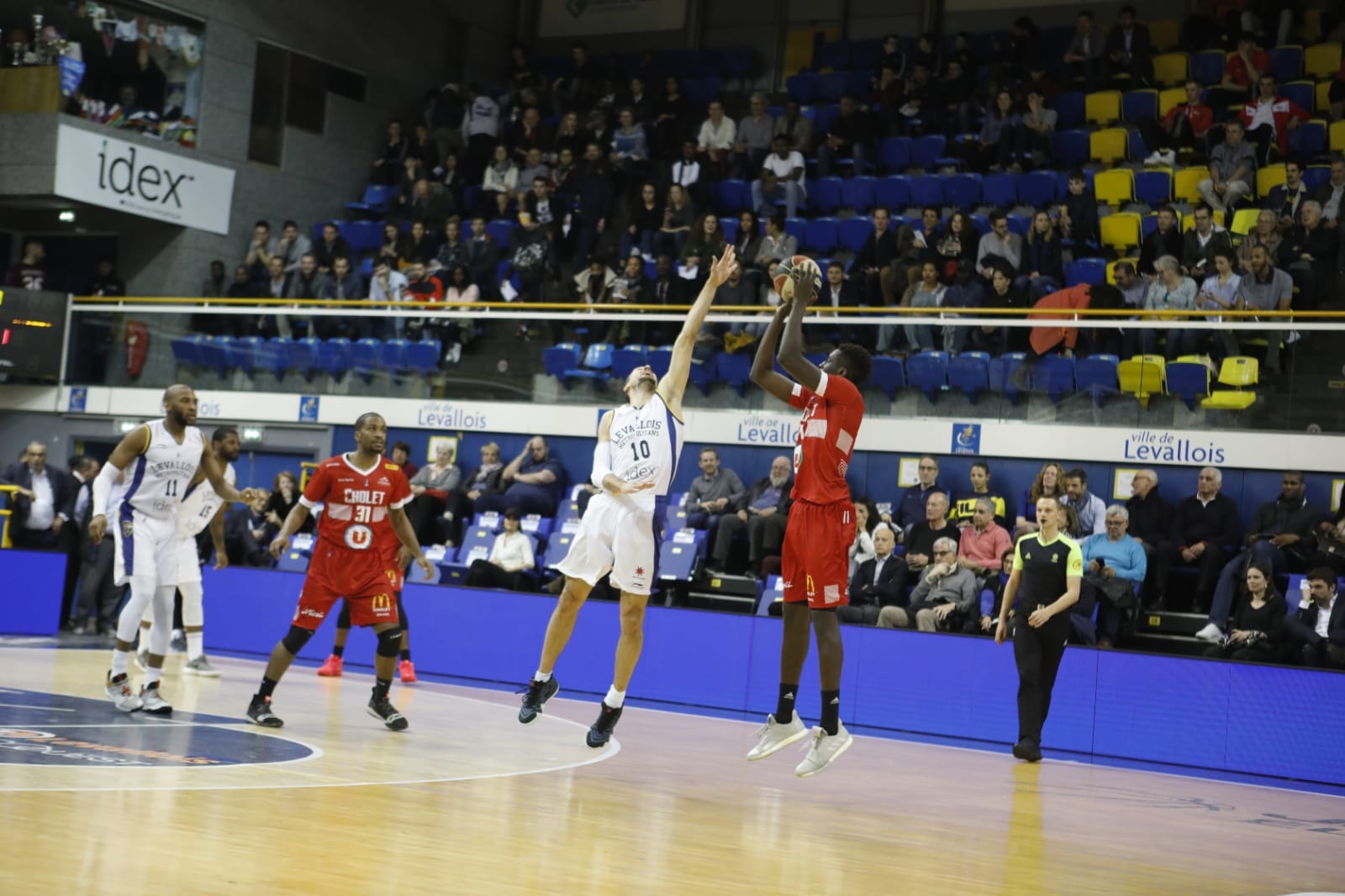 Levallois Metropolitans - Cholet Basket (09-04-19)