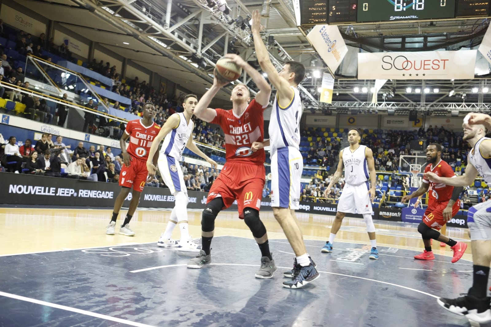 Levallois Metropolitans - Cholet Basket (09-04-19)